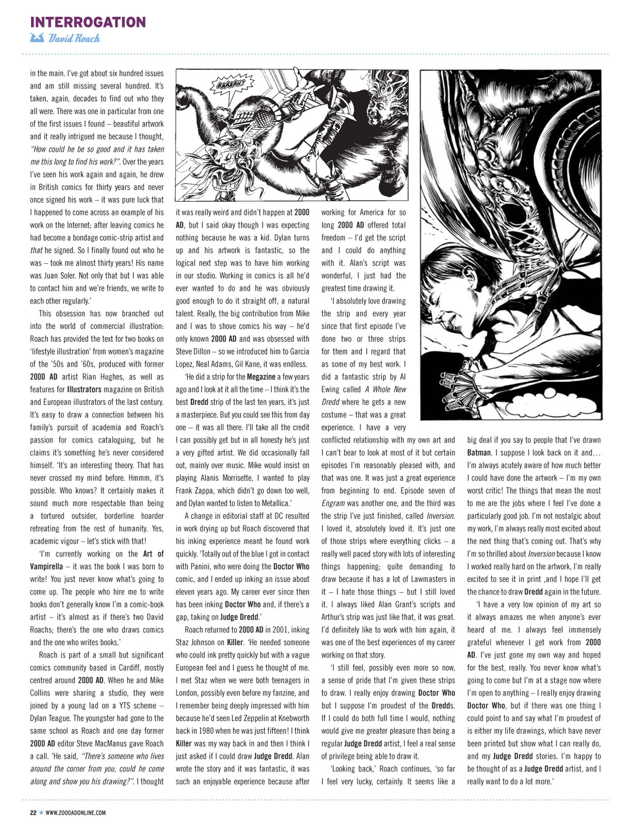 Read online Judge Dredd Megazine (Vol. 5) comic -  Issue #332 - 22