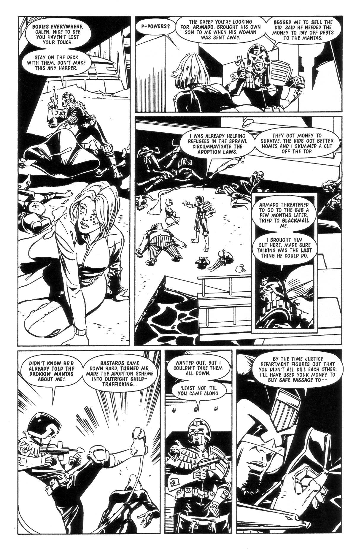 Read online Judge Dredd Megazine (vol. 4) comic -  Issue #5 - 23