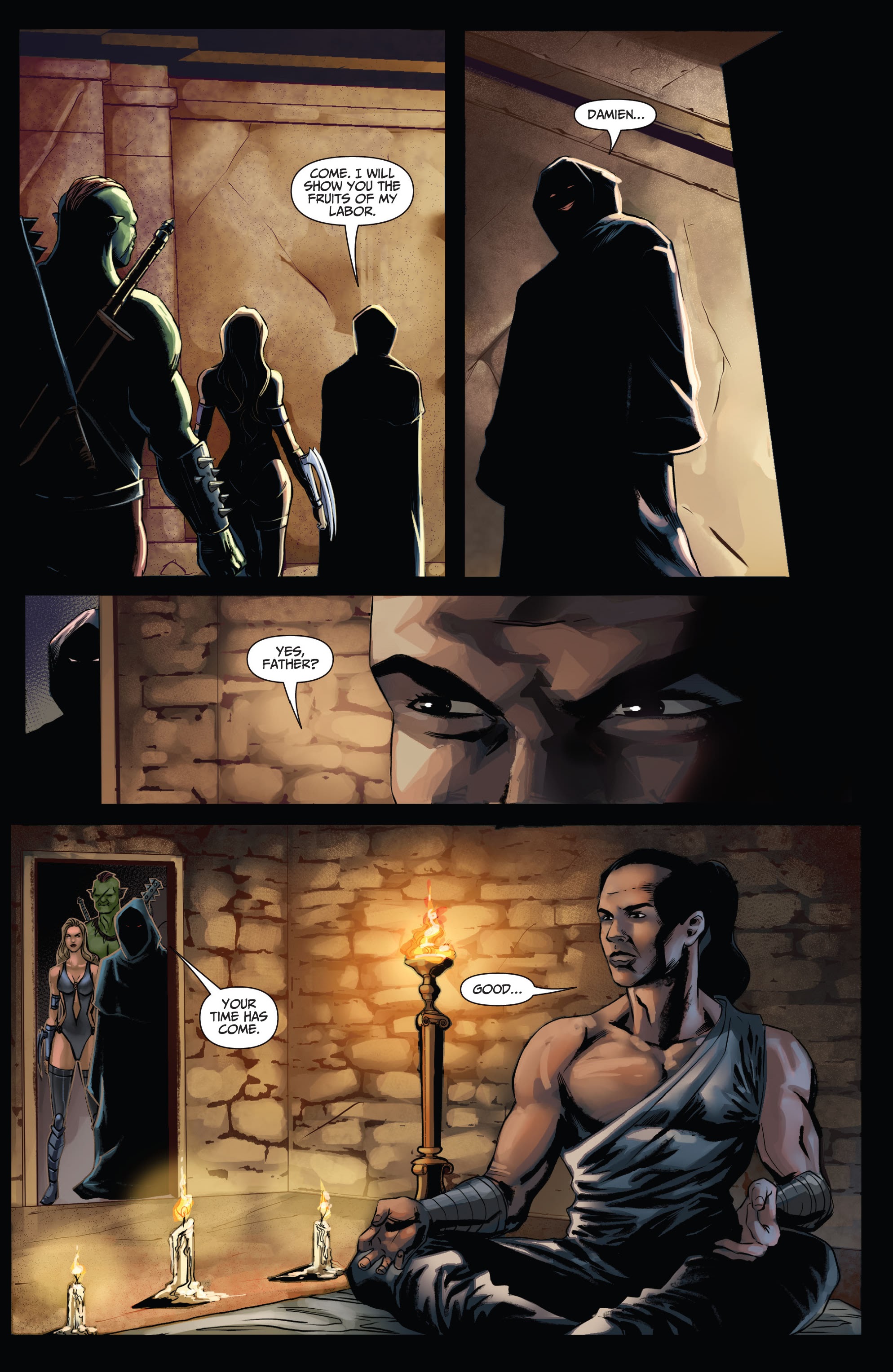 Read online Myths & Legends Quarterly: Prophecy comic -  Issue # Full - 38