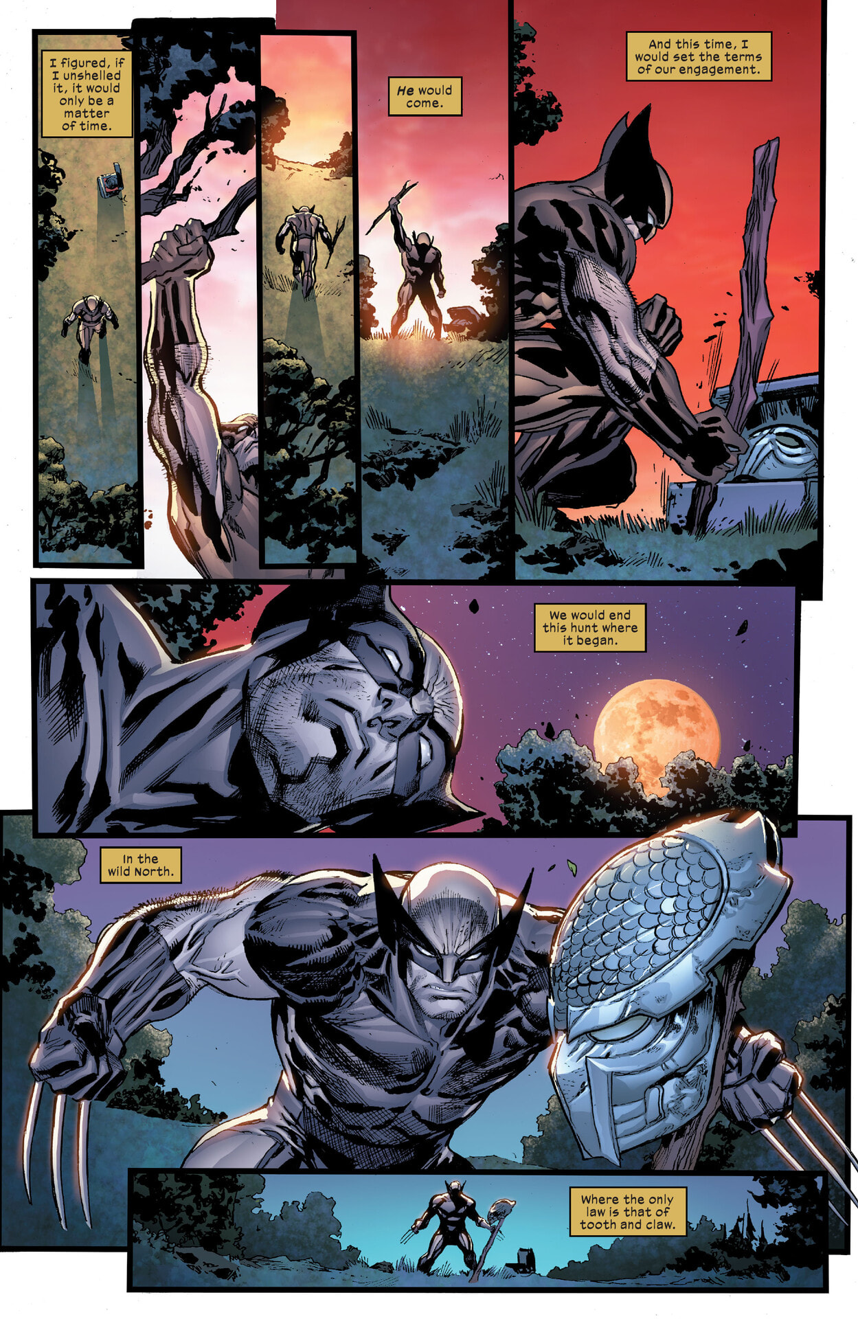 Read online Predator vs. Wolverine comic -  Issue #3 - 22