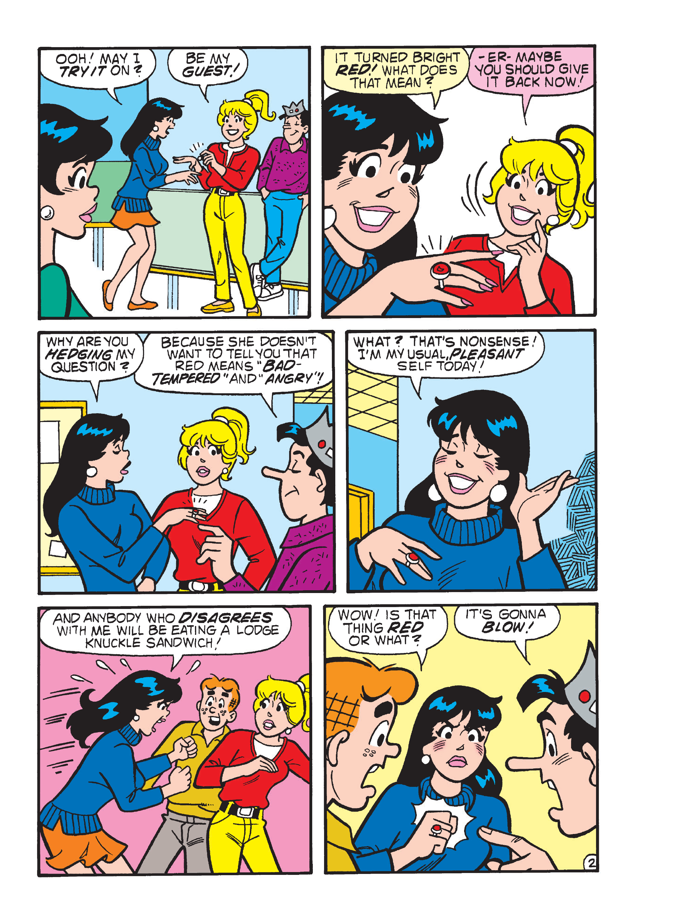 Read online Betty & Veronica Friends Double Digest comic -  Issue #262 - 147