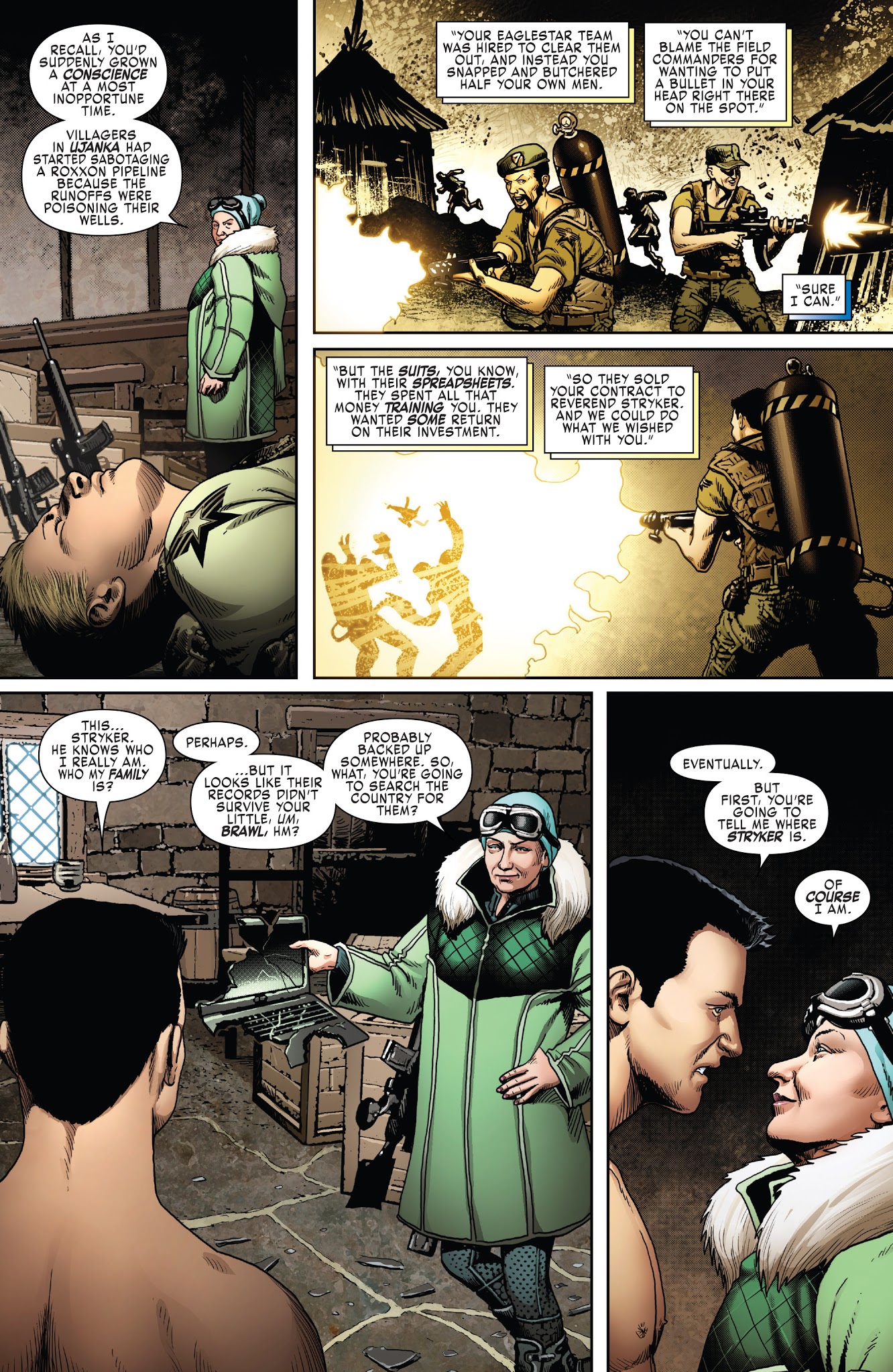 Read online Weapon X (2017) comic -  Issue #9 - 12