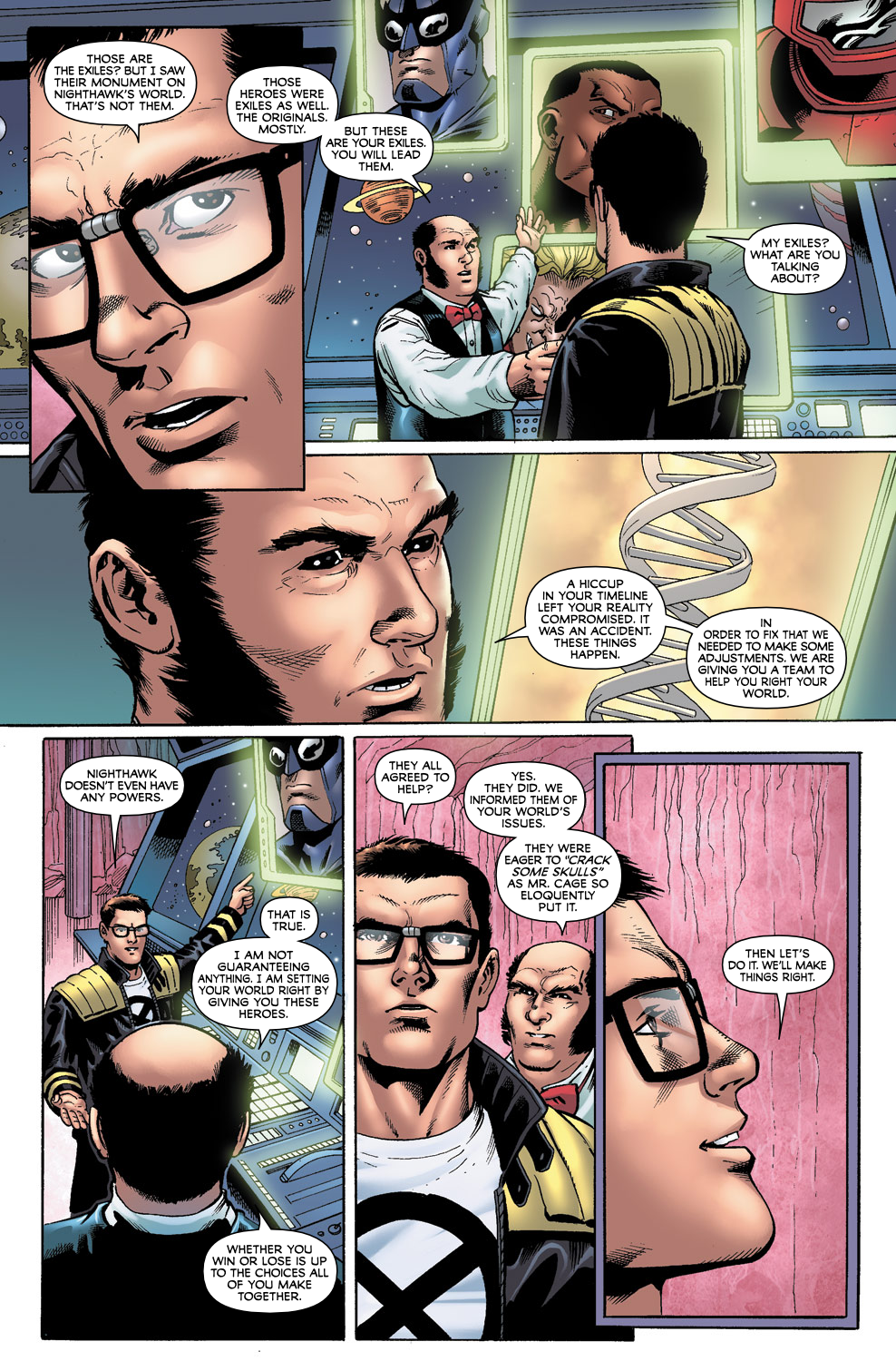 Read online Exiles: Days of Then and Now comic -  Issue # Full - 29
