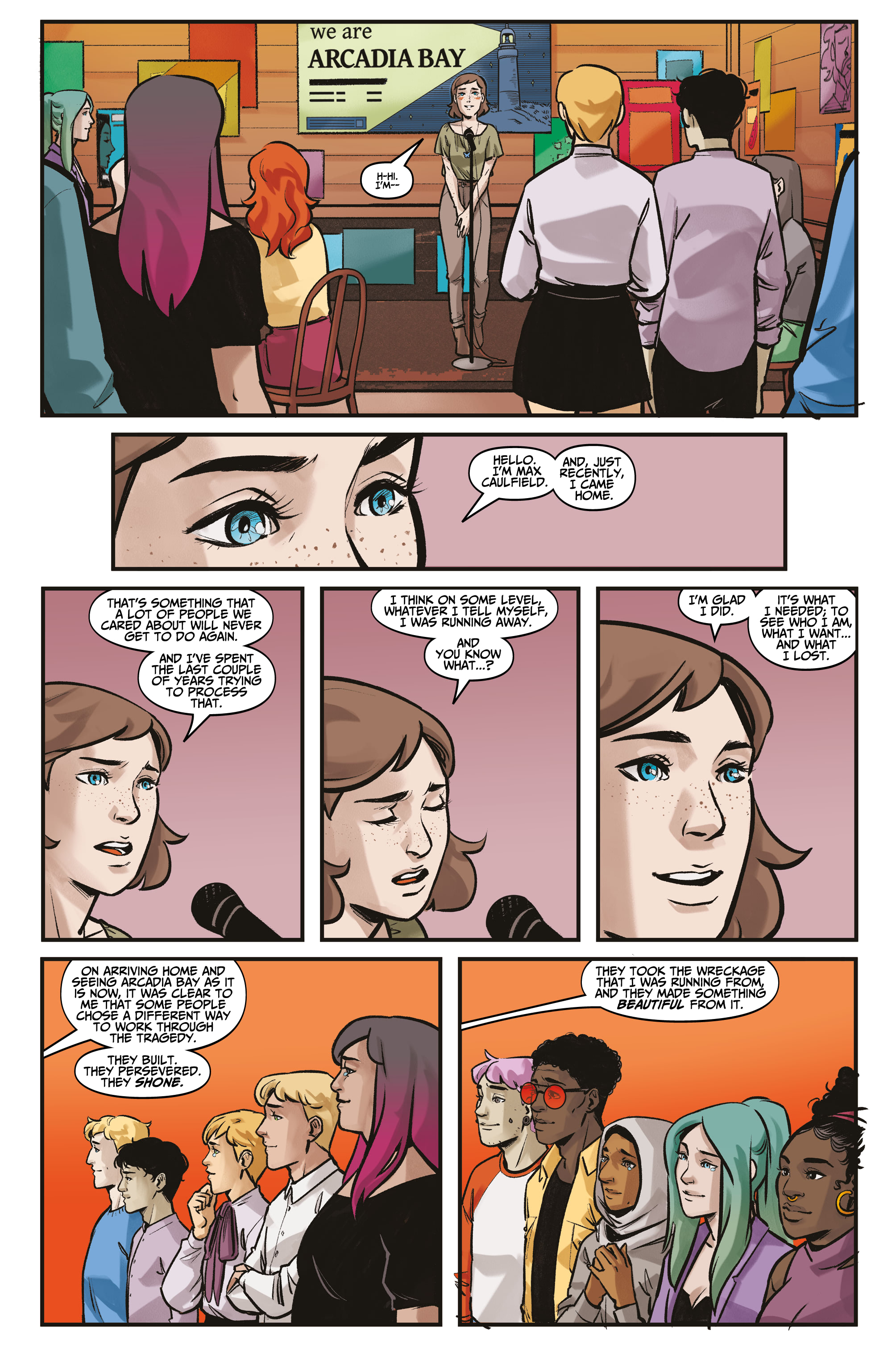 Read online Life is Strange: Settling Dust comic -  Issue #4 - 27