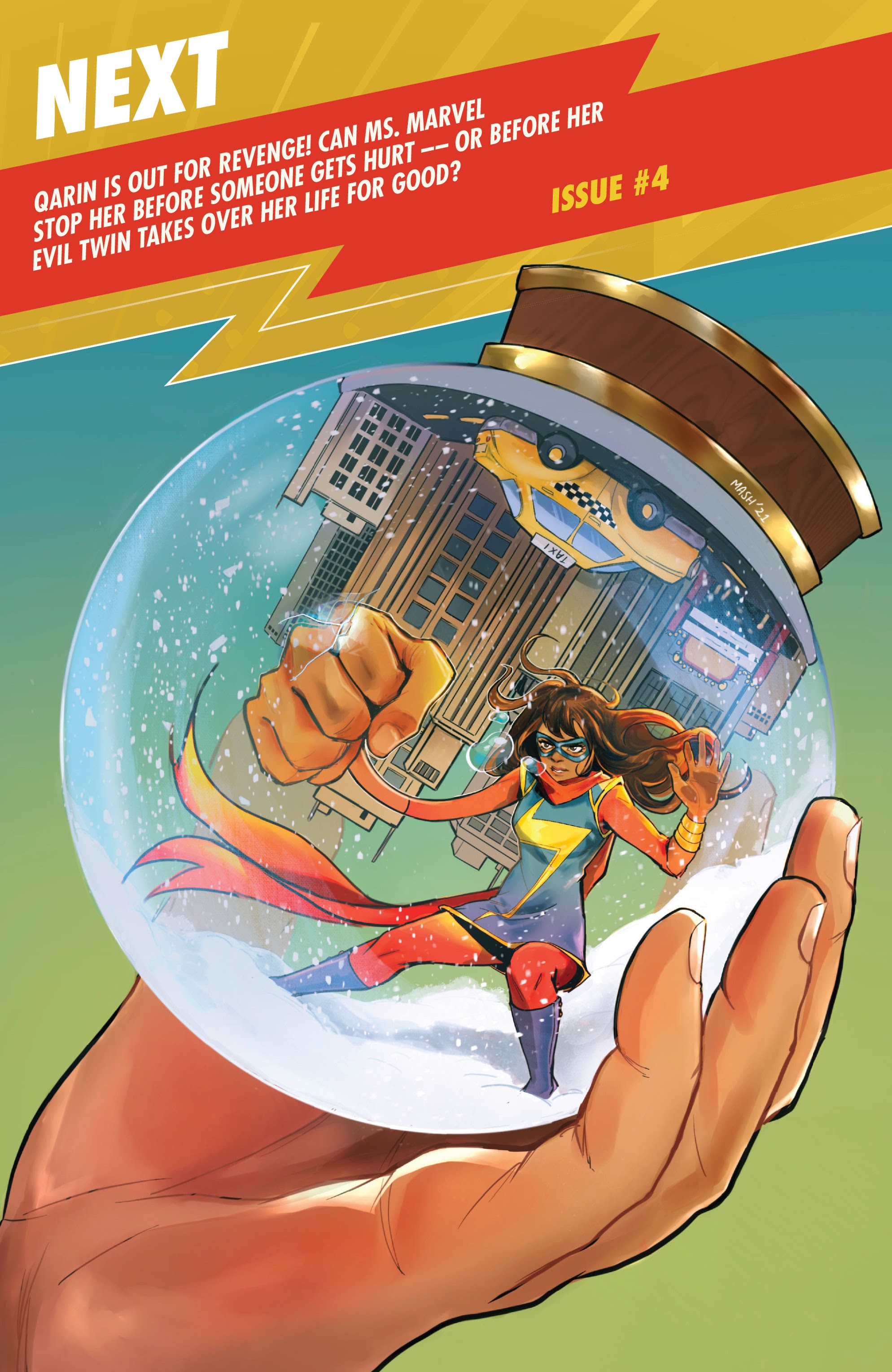 Read online Ms. Marvel: Beyond the Limit comic -  Issue #3 - 23