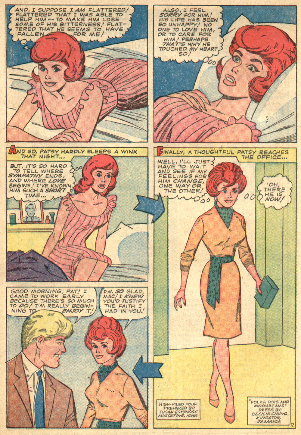 Read online Patsy Walker comic -  Issue #118 - 16