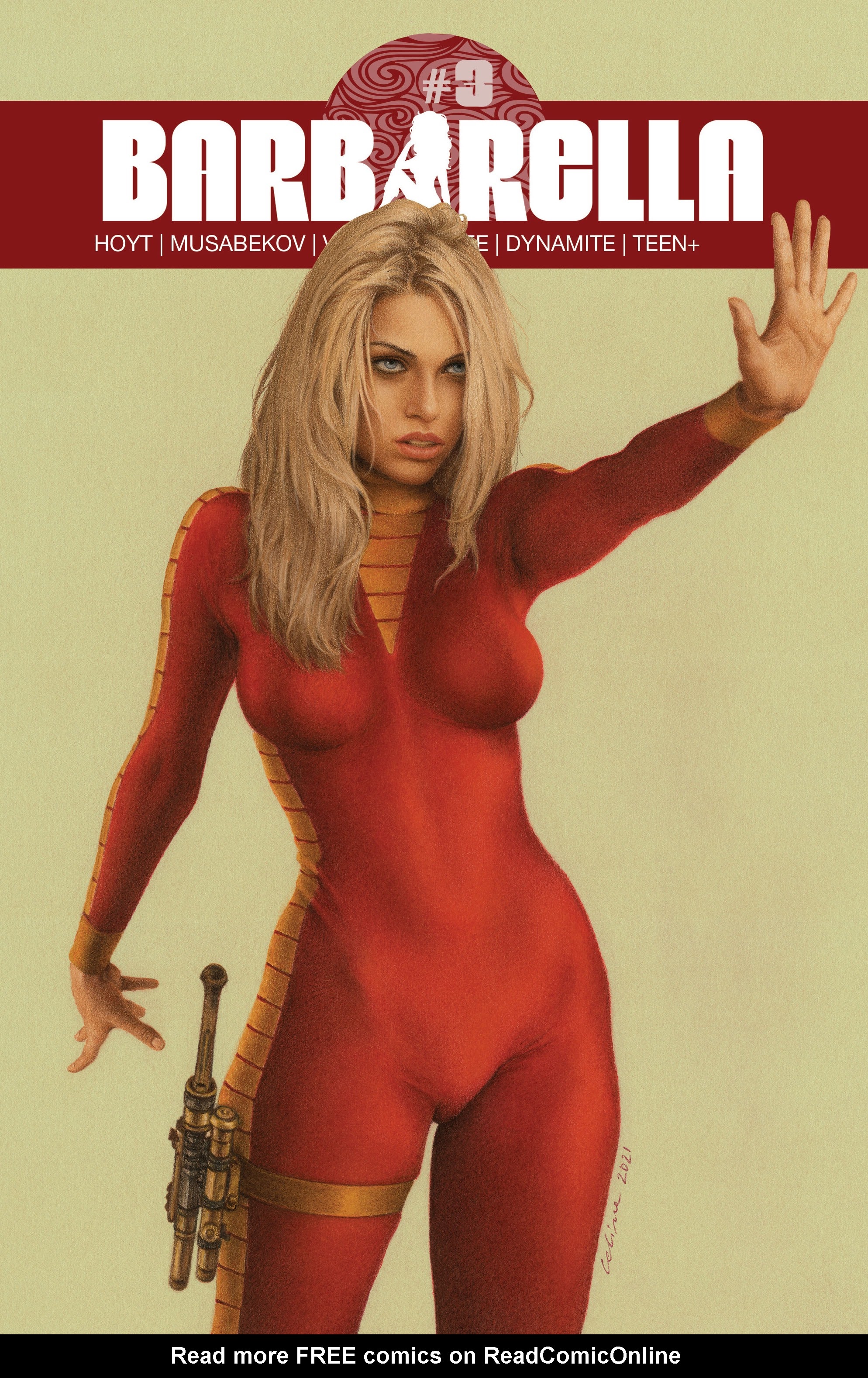 Read online Barbarella (2021) comic -  Issue #3 - 4