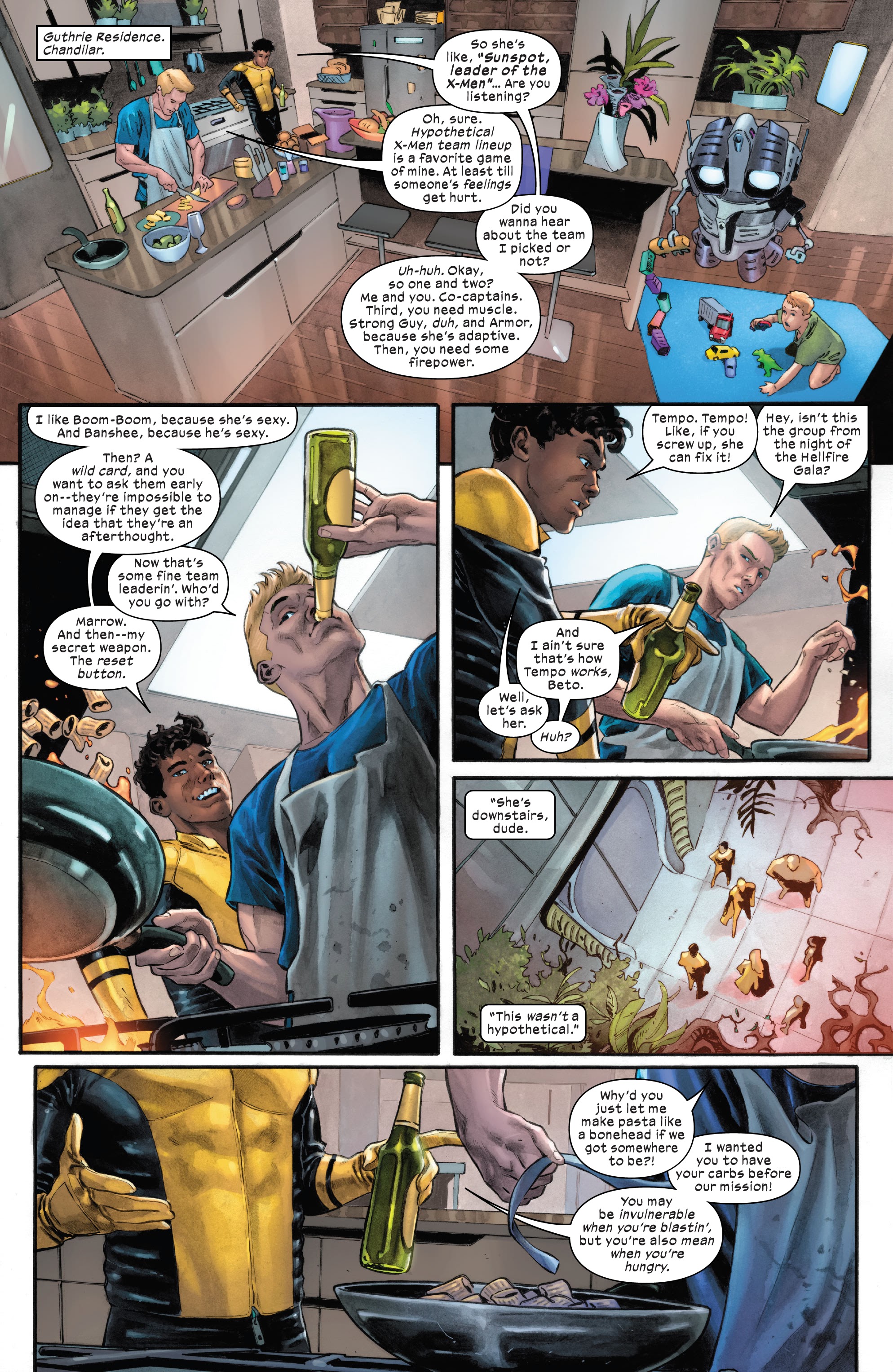 Read online The Secret X-Men comic -  Issue #1 - 7