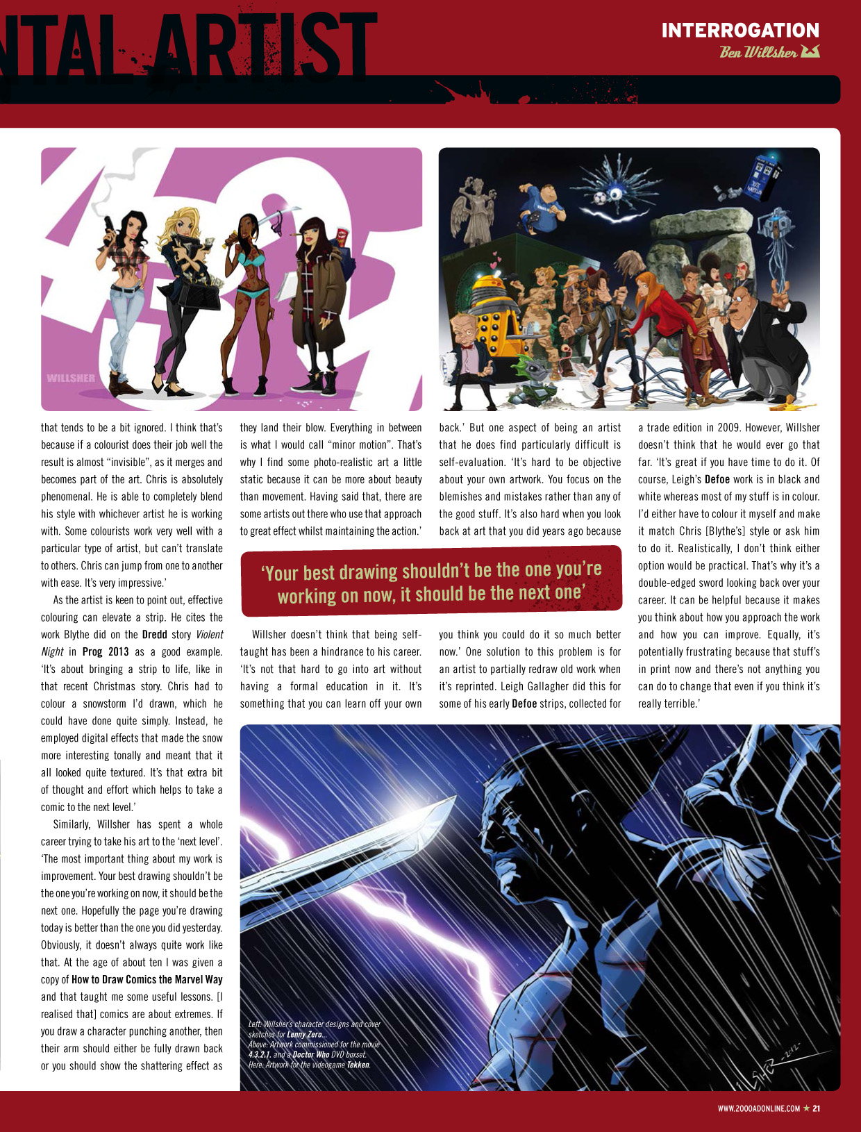 Read online Judge Dredd Megazine (Vol. 5) comic -  Issue #336 - 21