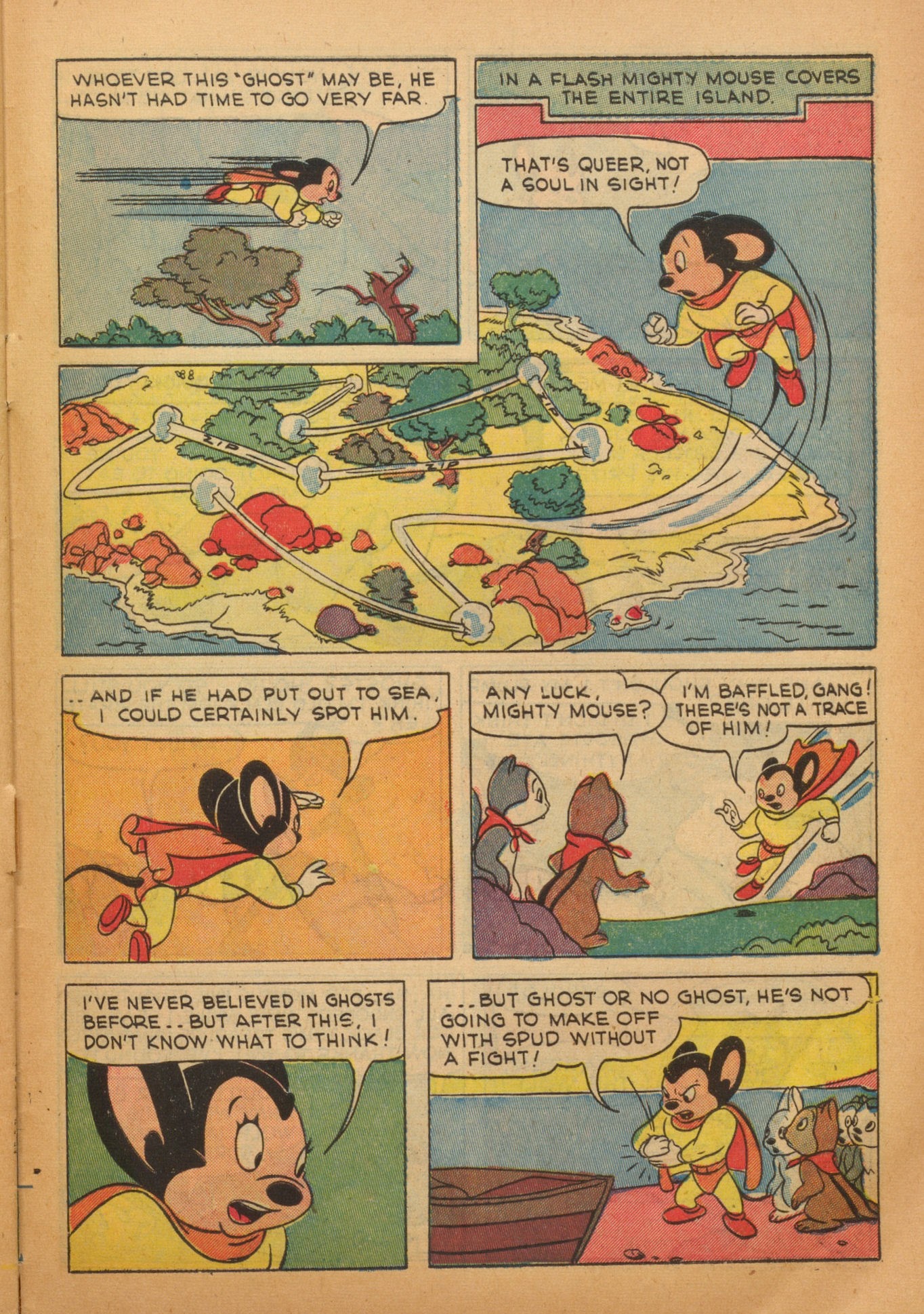 Read online Paul Terry's Mighty Mouse Comics comic -  Issue #6 - 33
