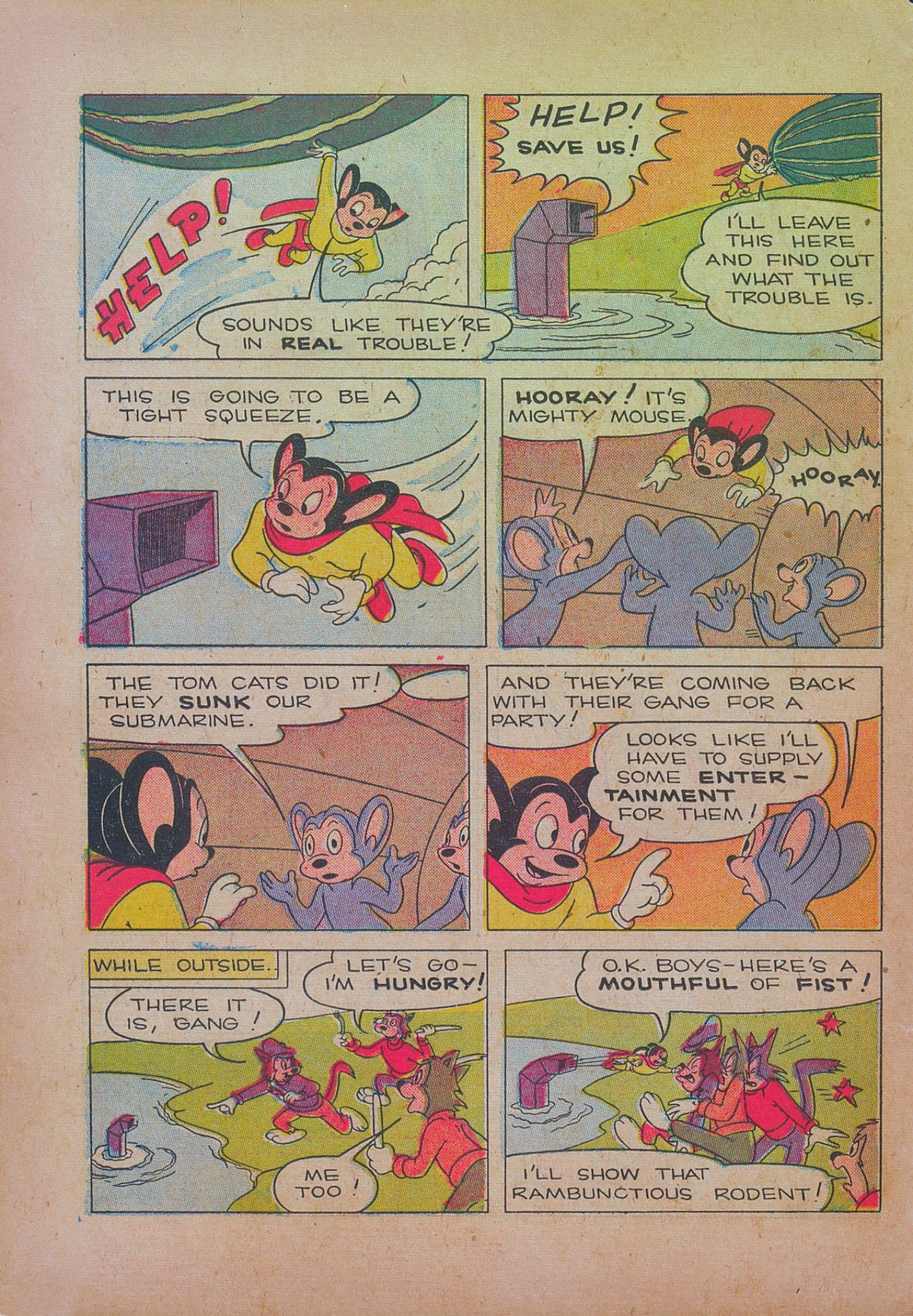 Read online Paul Terry's Mighty Mouse Comics comic -  Issue #34 - 20