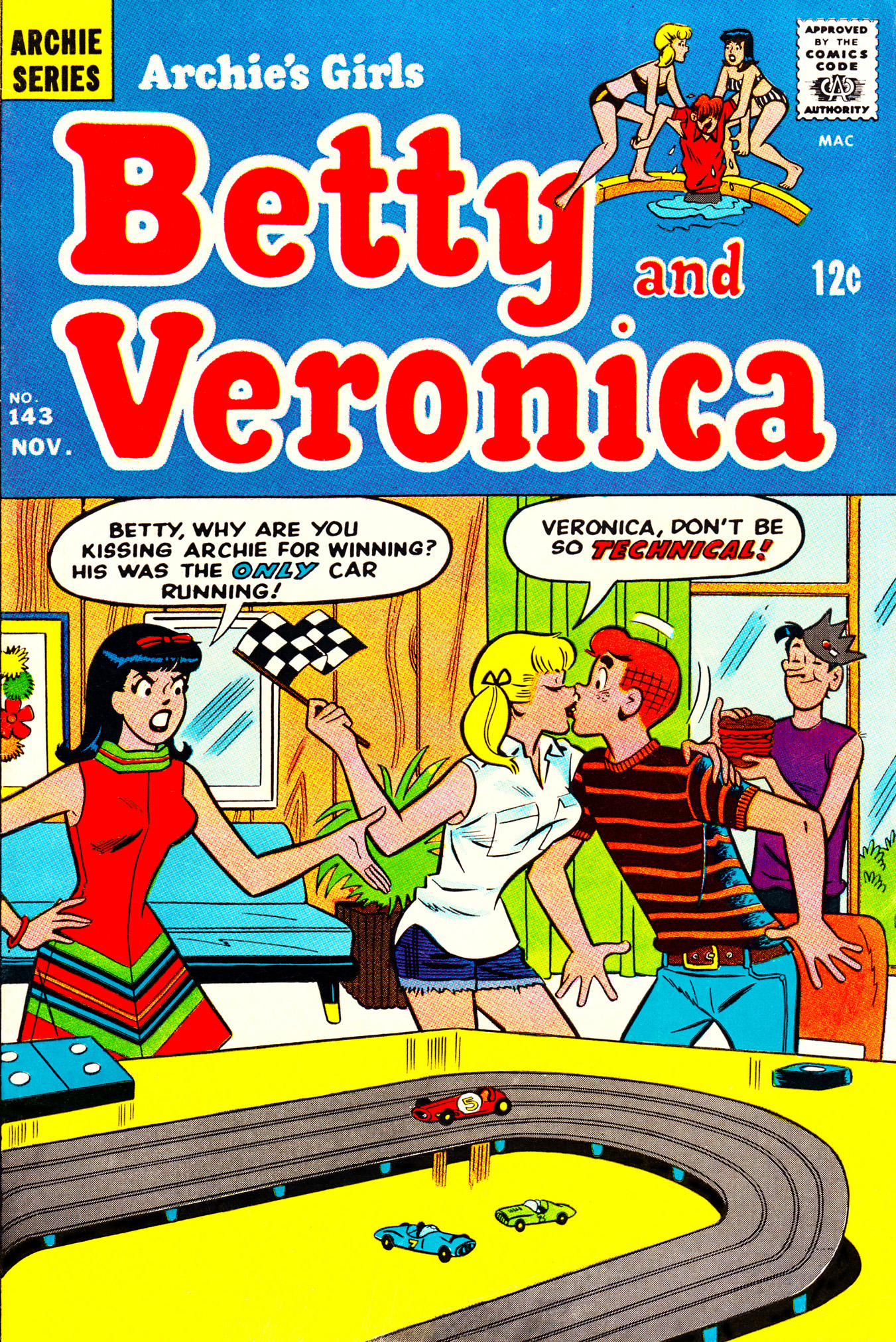 Read online Archie's Girls Betty and Veronica comic -  Issue #143 - 1