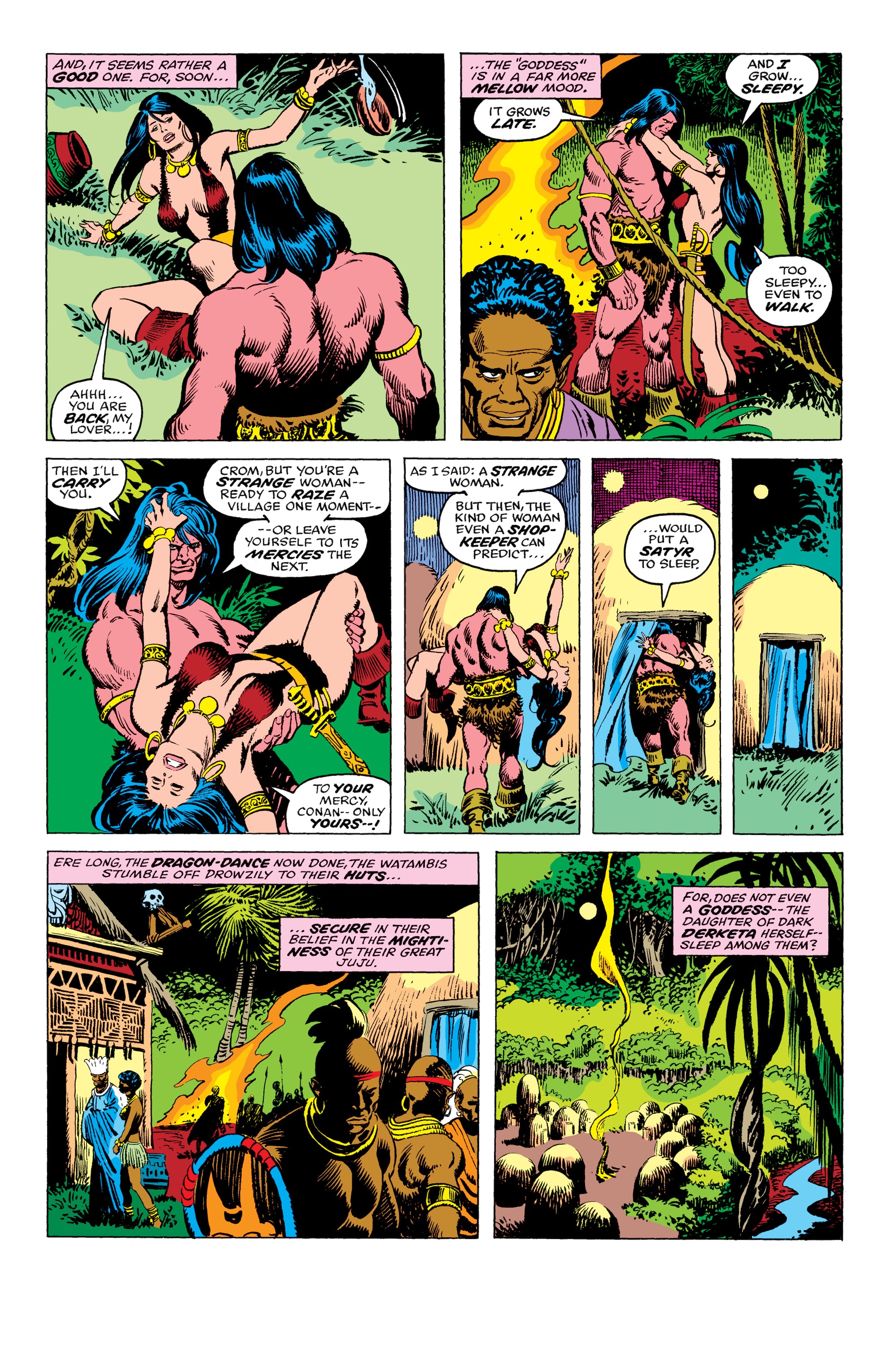 Read online Conan the Barbarian Epic Collection: The Original Marvel Years - Of Once and Future Kings comic -  Issue # TPB (Part 1) - 17