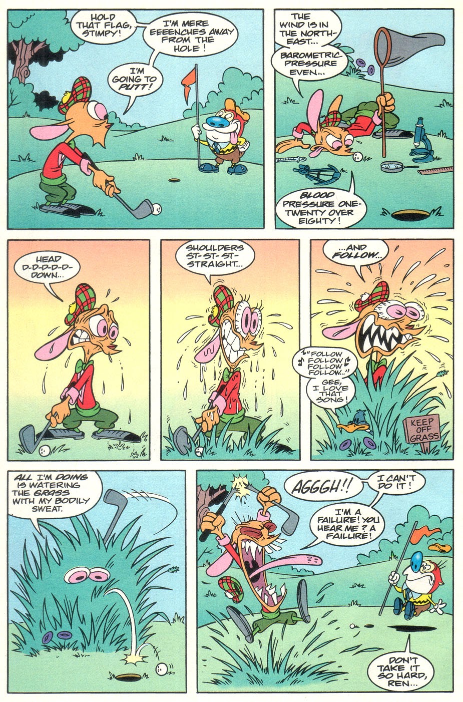 Read online The Ren and Stimpy Show Special: Four Swerks comic -  Issue # Full - 12