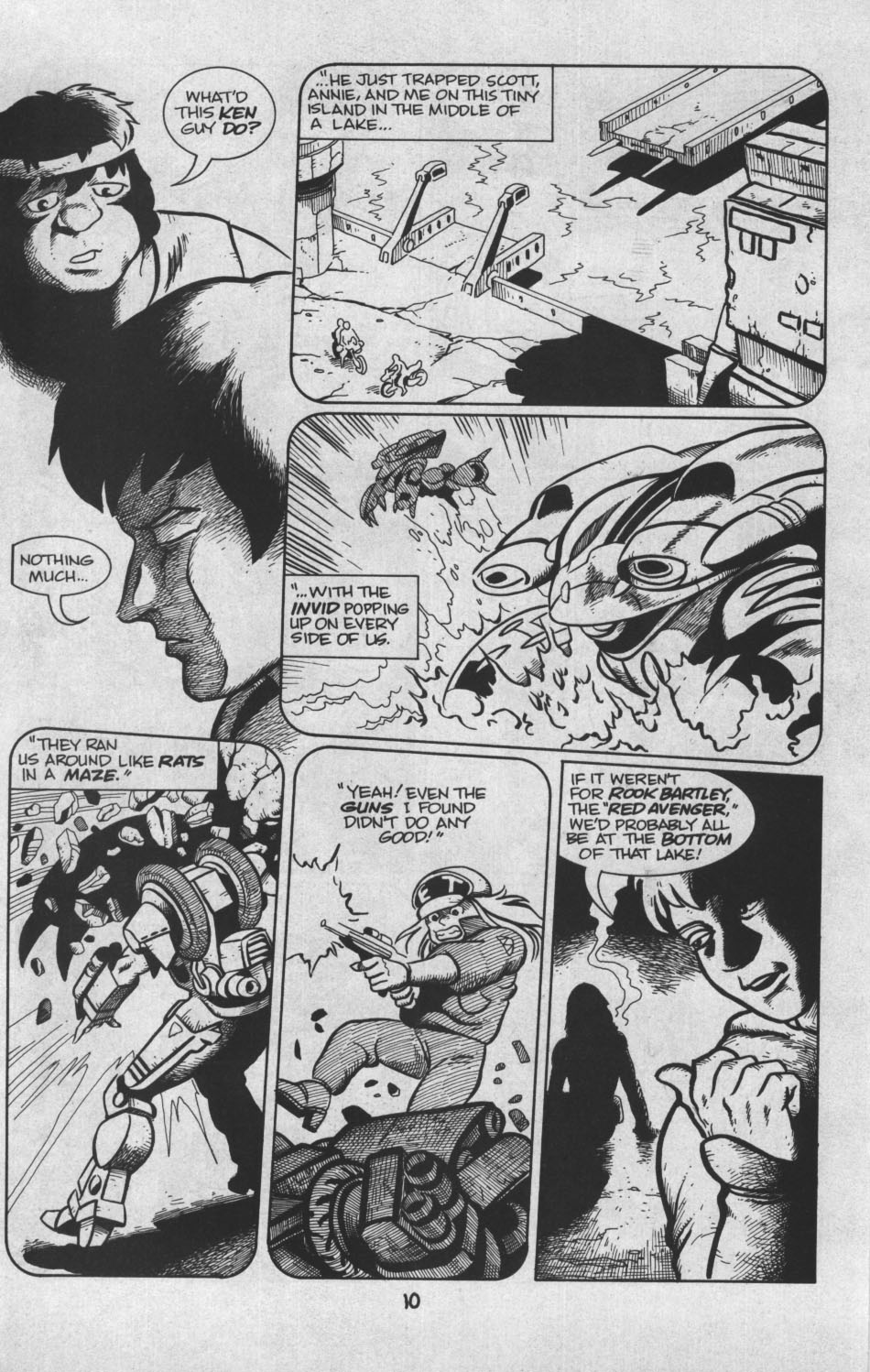 Read online Robotech: Invid War comic -  Issue #13 - 12