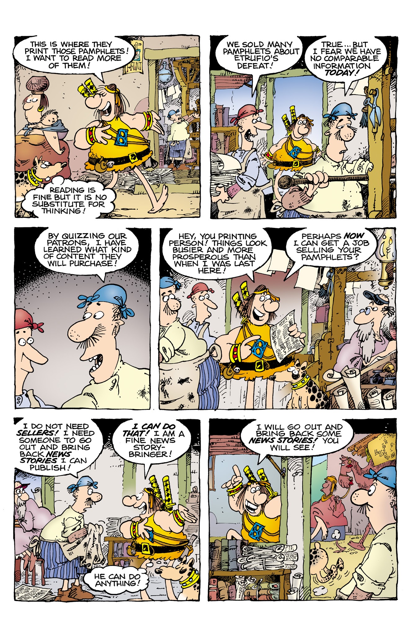 Read online Sergio Aragonés' Groo: Mightier Than the Sword comic -  Issue # _TPB - 33