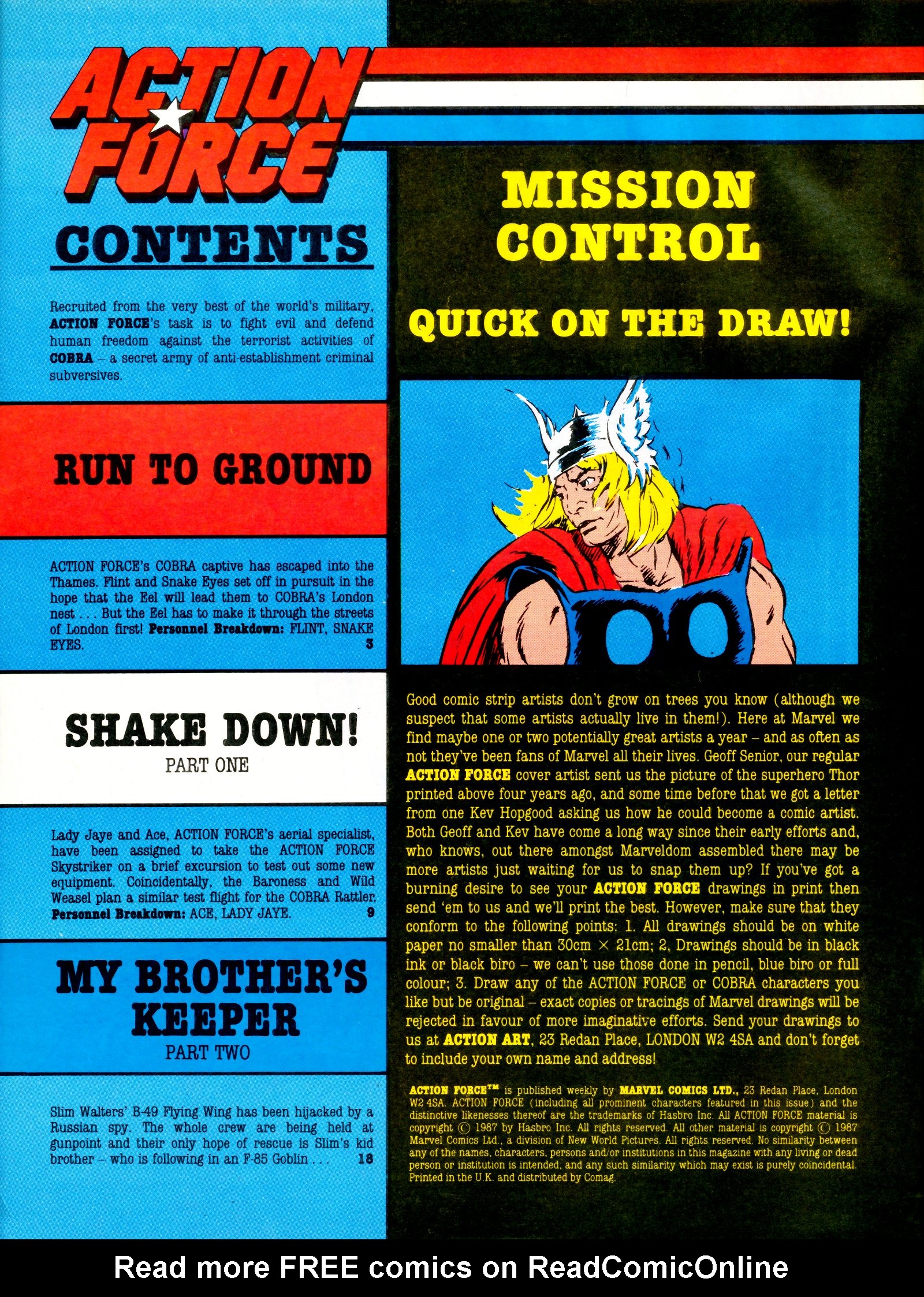 Read online Action Force comic -  Issue #3 - 2