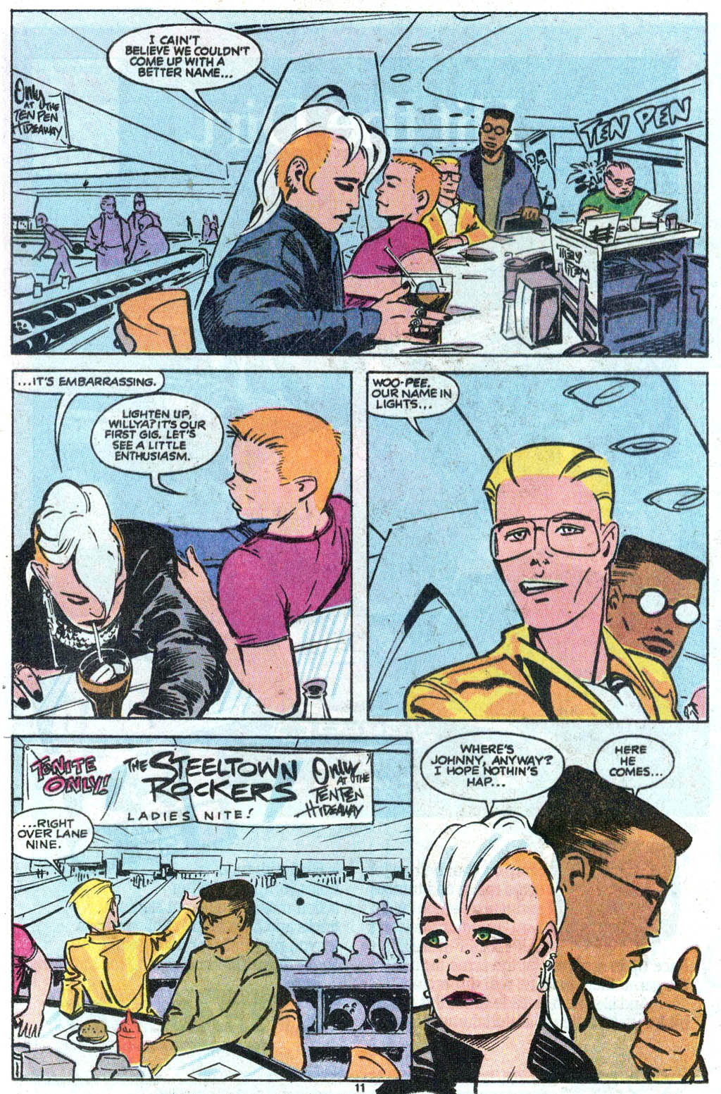 Read online Steeltown Rockers comic -  Issue #4 - 9