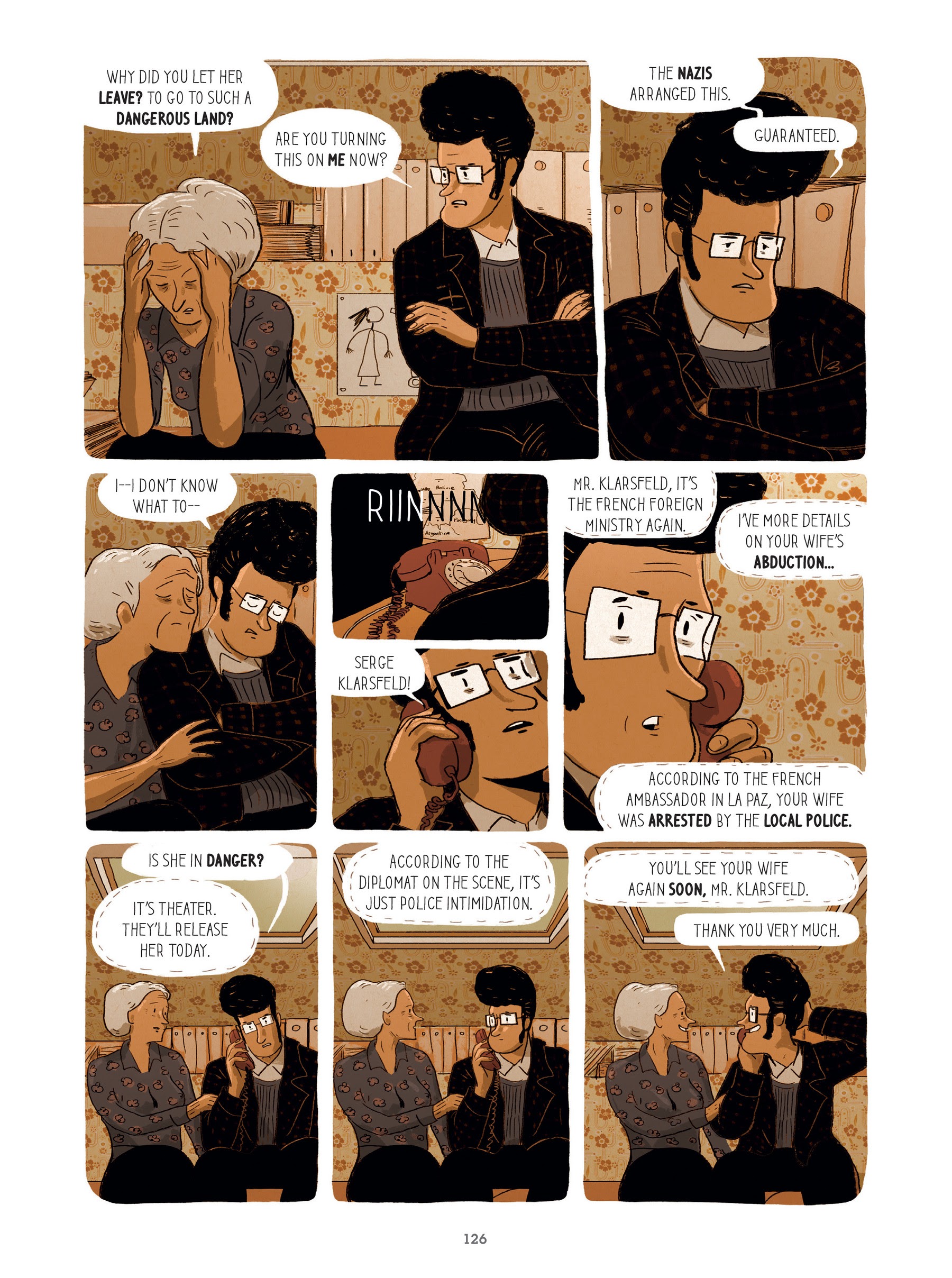 Read online For Justice: The Serge & Beate Klarsfeld Story comic -  Issue # TPB (Part 2) - 26