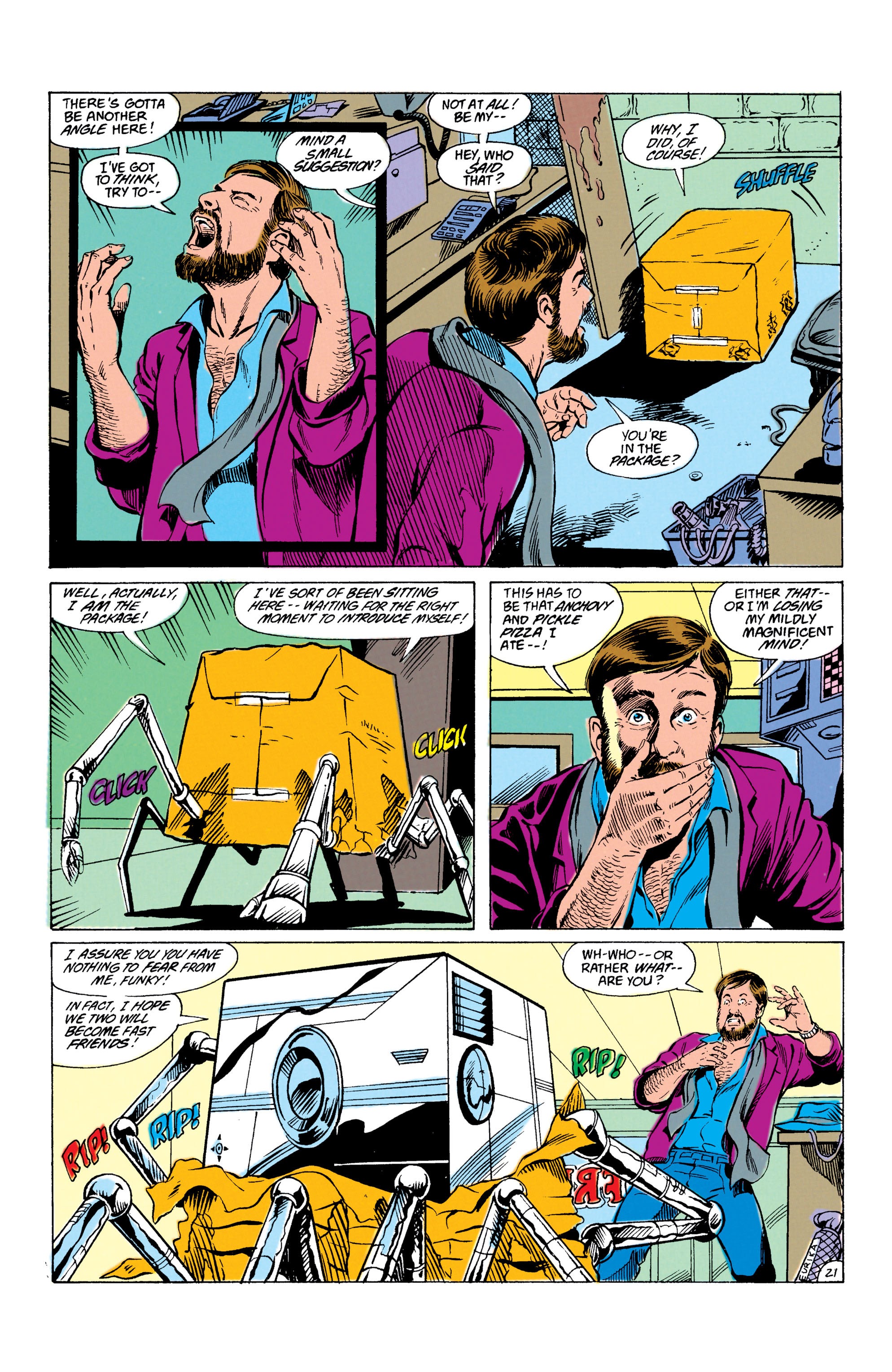 Read online Mister Miracle (1989) comic -  Issue #11 - 22