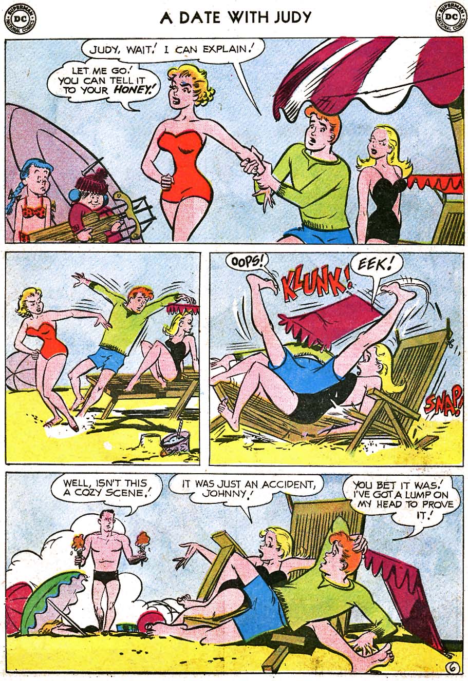 Read online A Date with Judy comic -  Issue #76 - 8