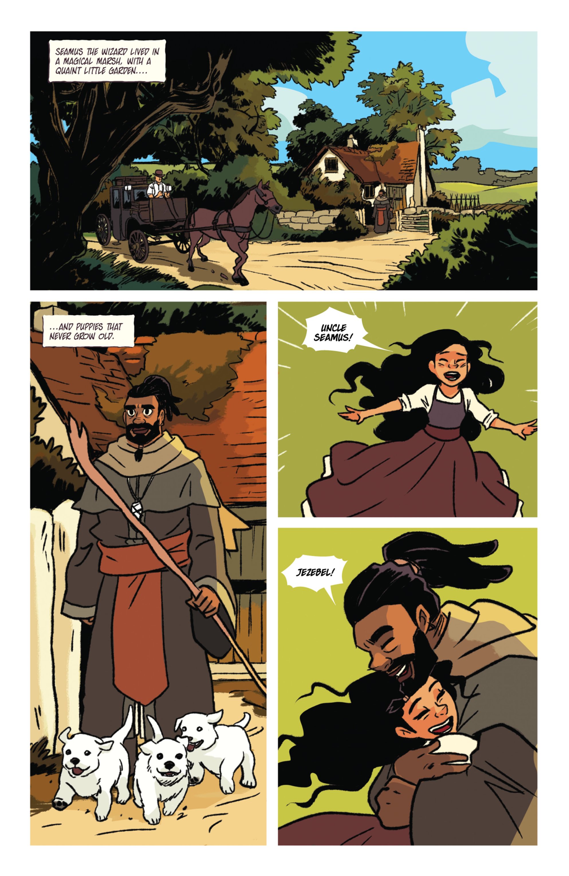 Read online Unicorn Vampire Hunter comic -  Issue #1 - 5