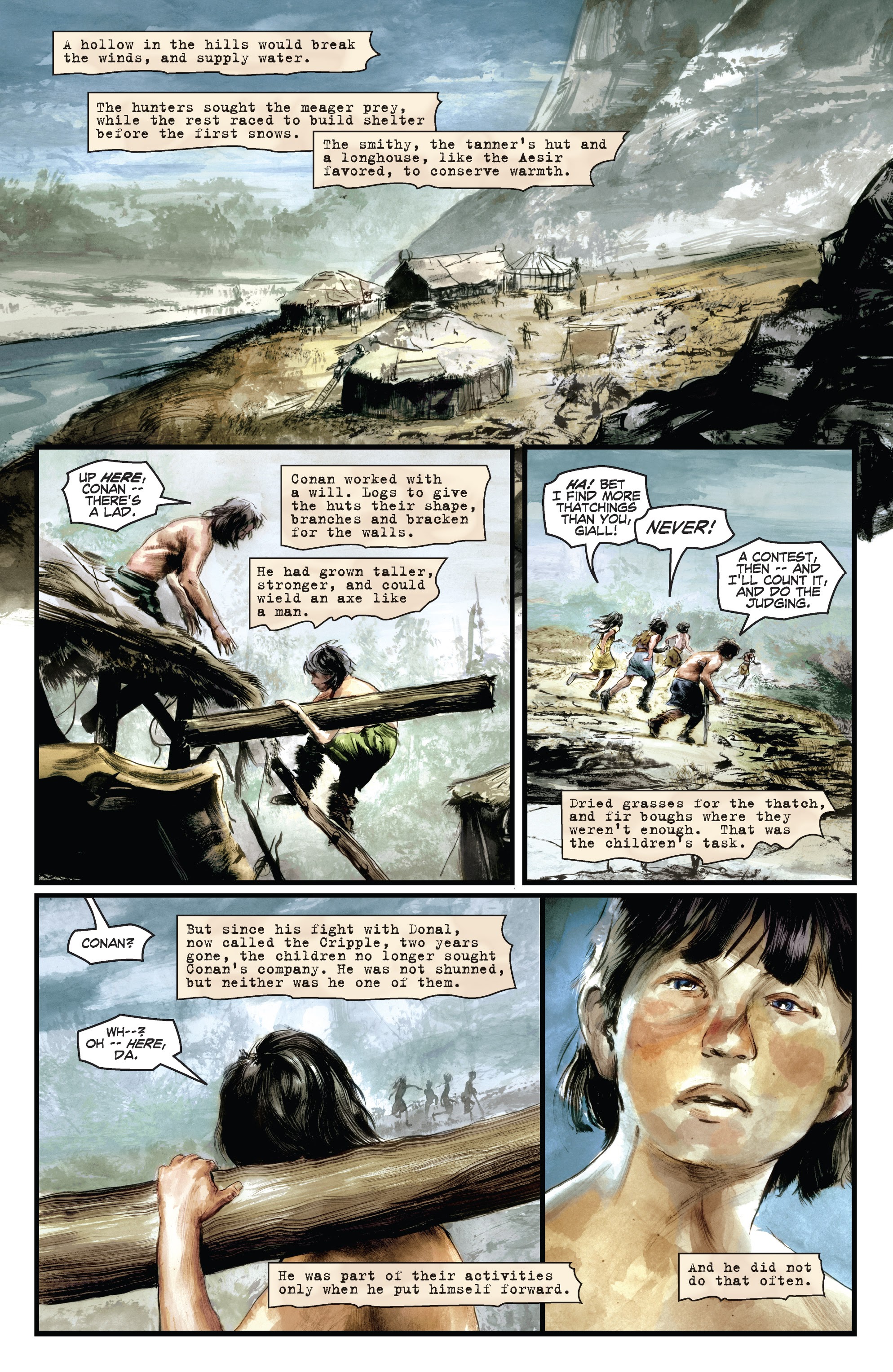 Read online Conan Chronicles Epic Collection comic -  Issue # TPB Out of the Darksome Hills (Part 4) - 43