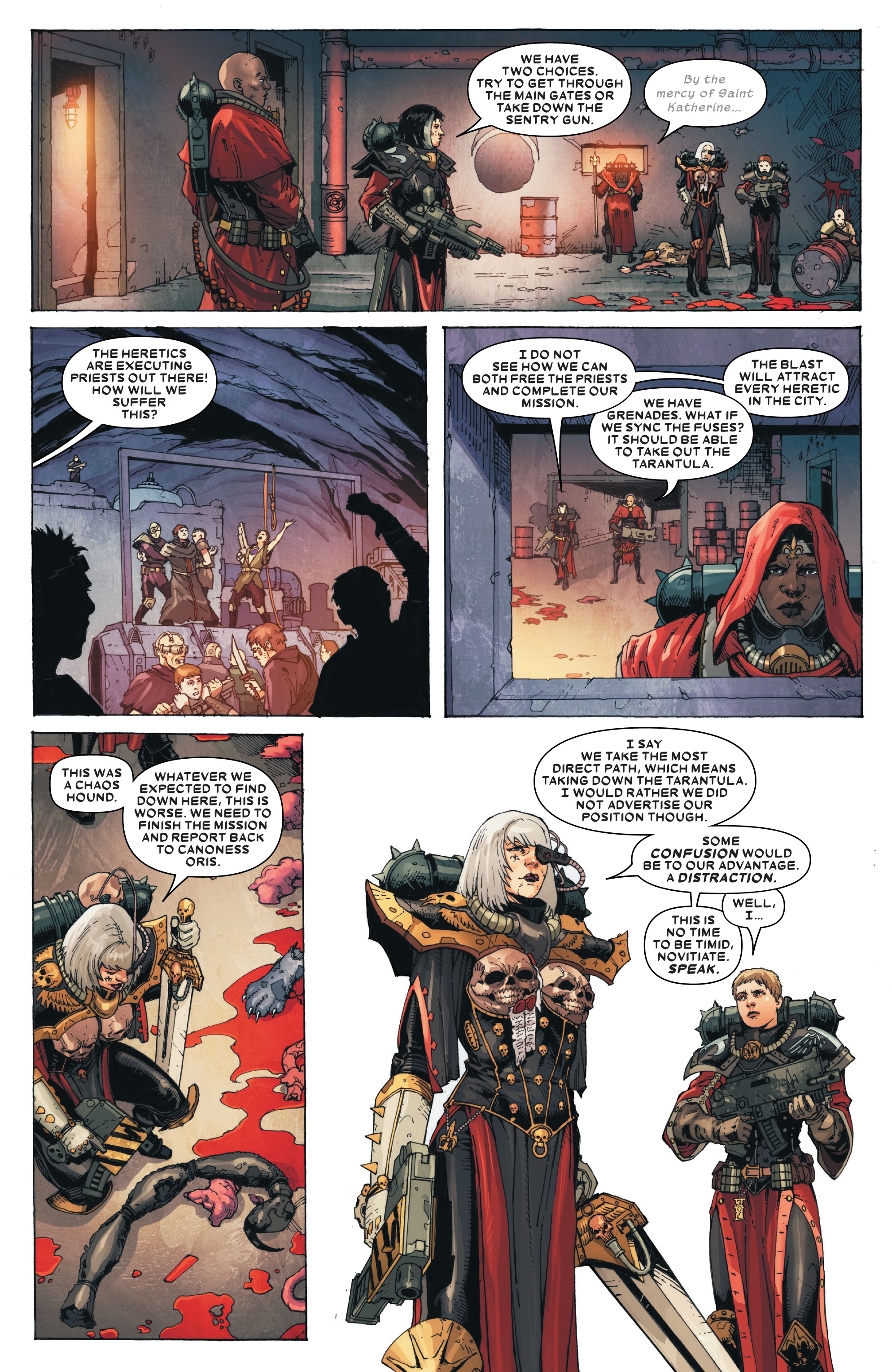 Read online Warhammer 40,000: Sisters Of Battle comic -  Issue #2 - 17