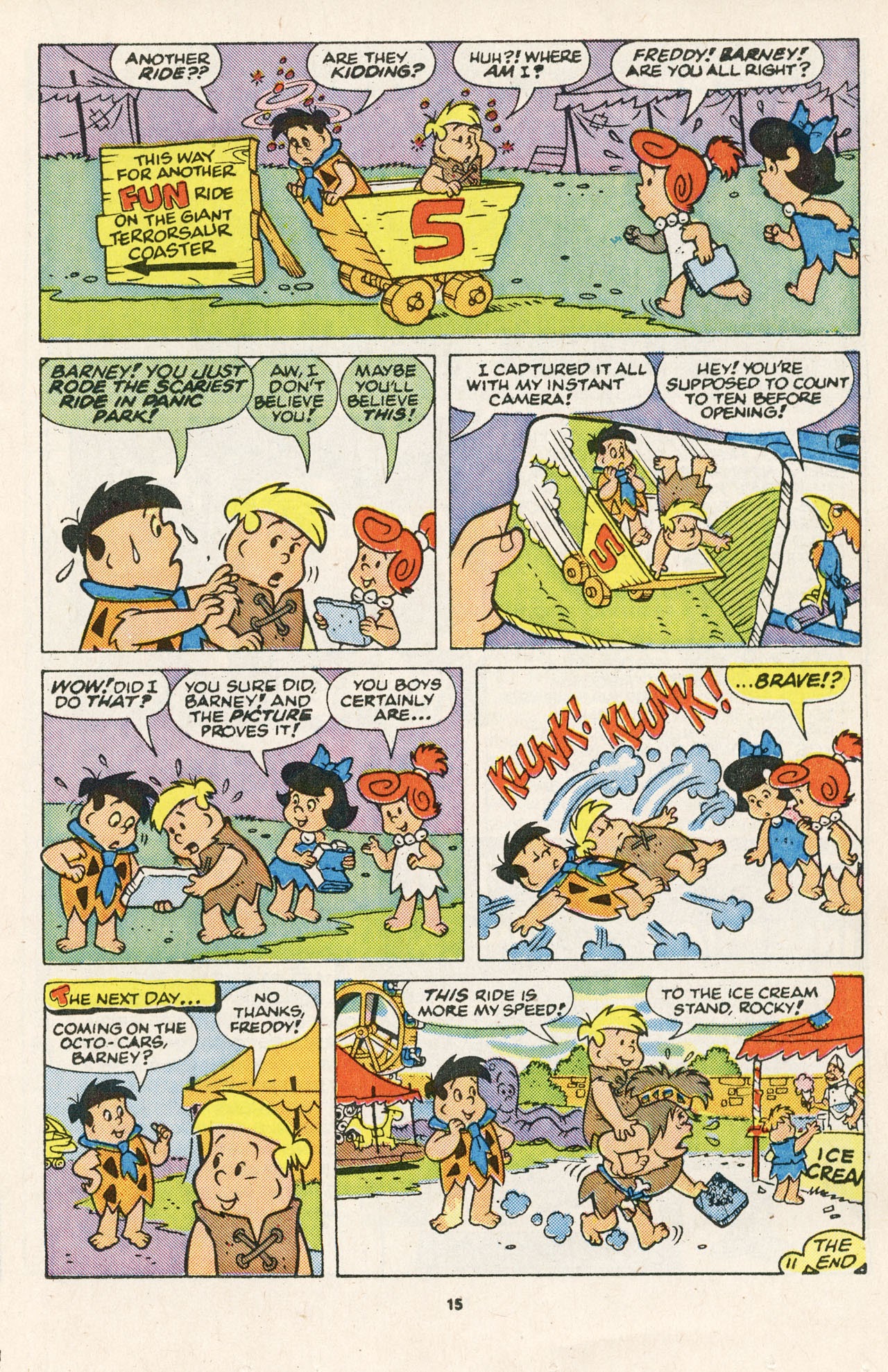Read online The Flintstone Kids comic -  Issue #11 - 17