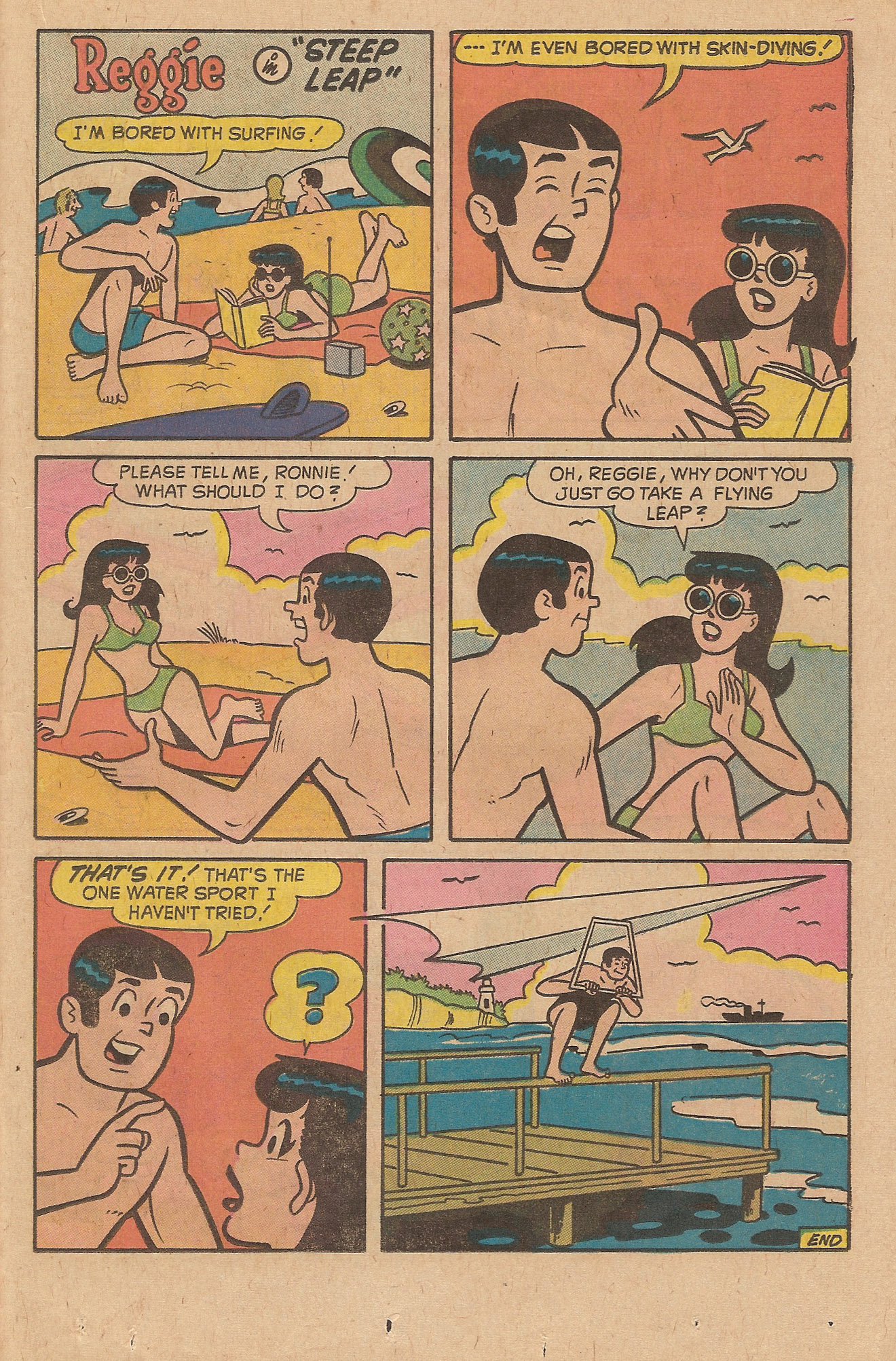 Read online Reggie's Wise Guy Jokes comic -  Issue #31 - 23