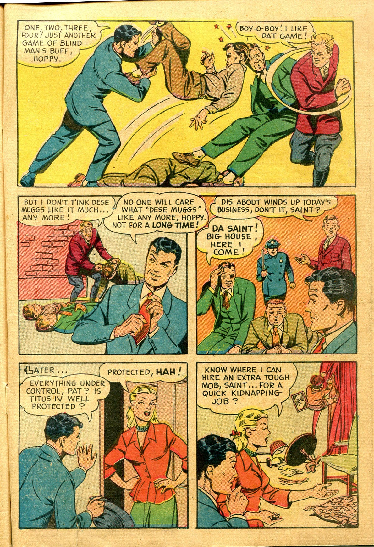 Read online The Saint (1947) comic -  Issue #4 - 31