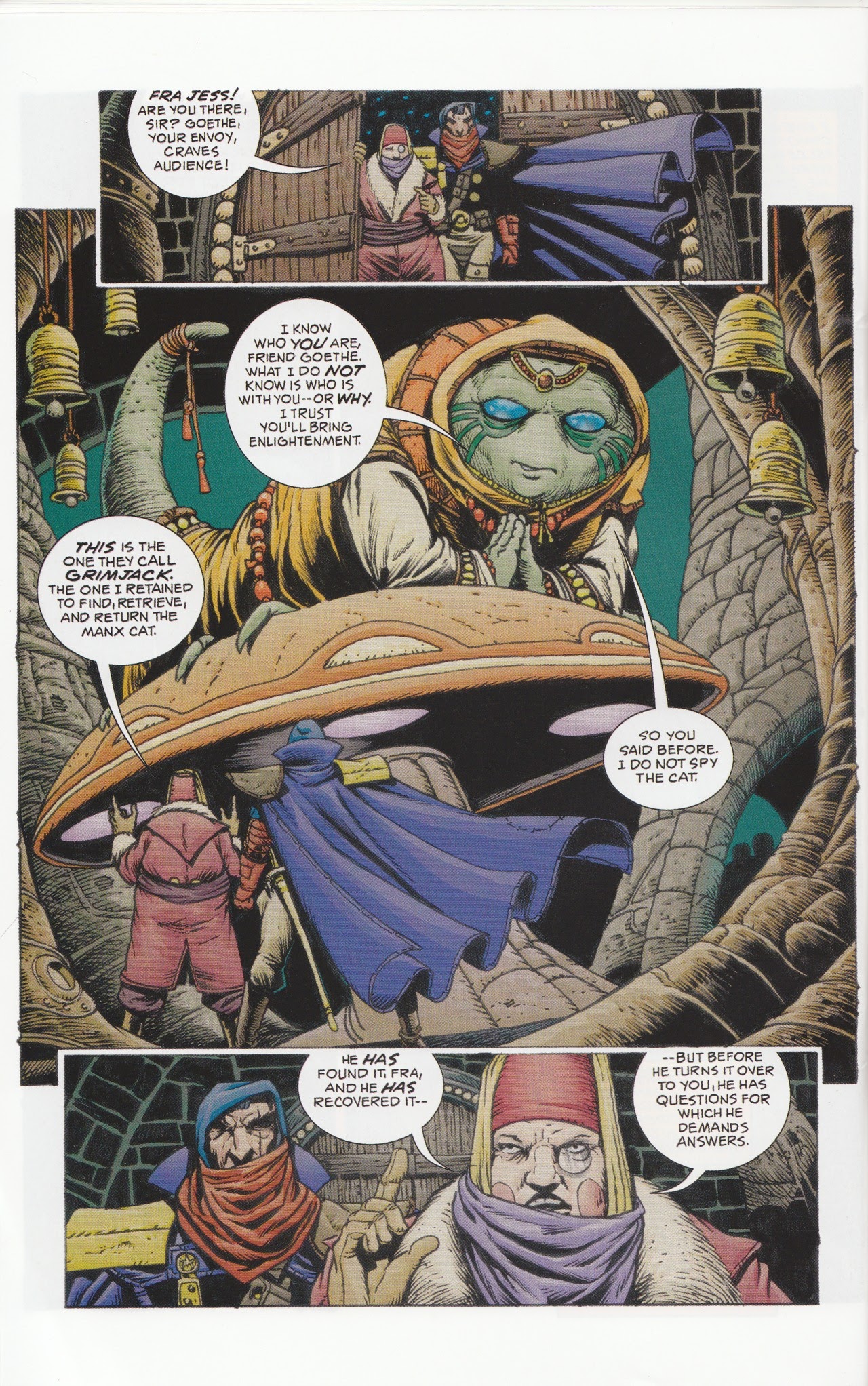 Read online GrimJack: The Manx Cat comic -  Issue #3 - 26