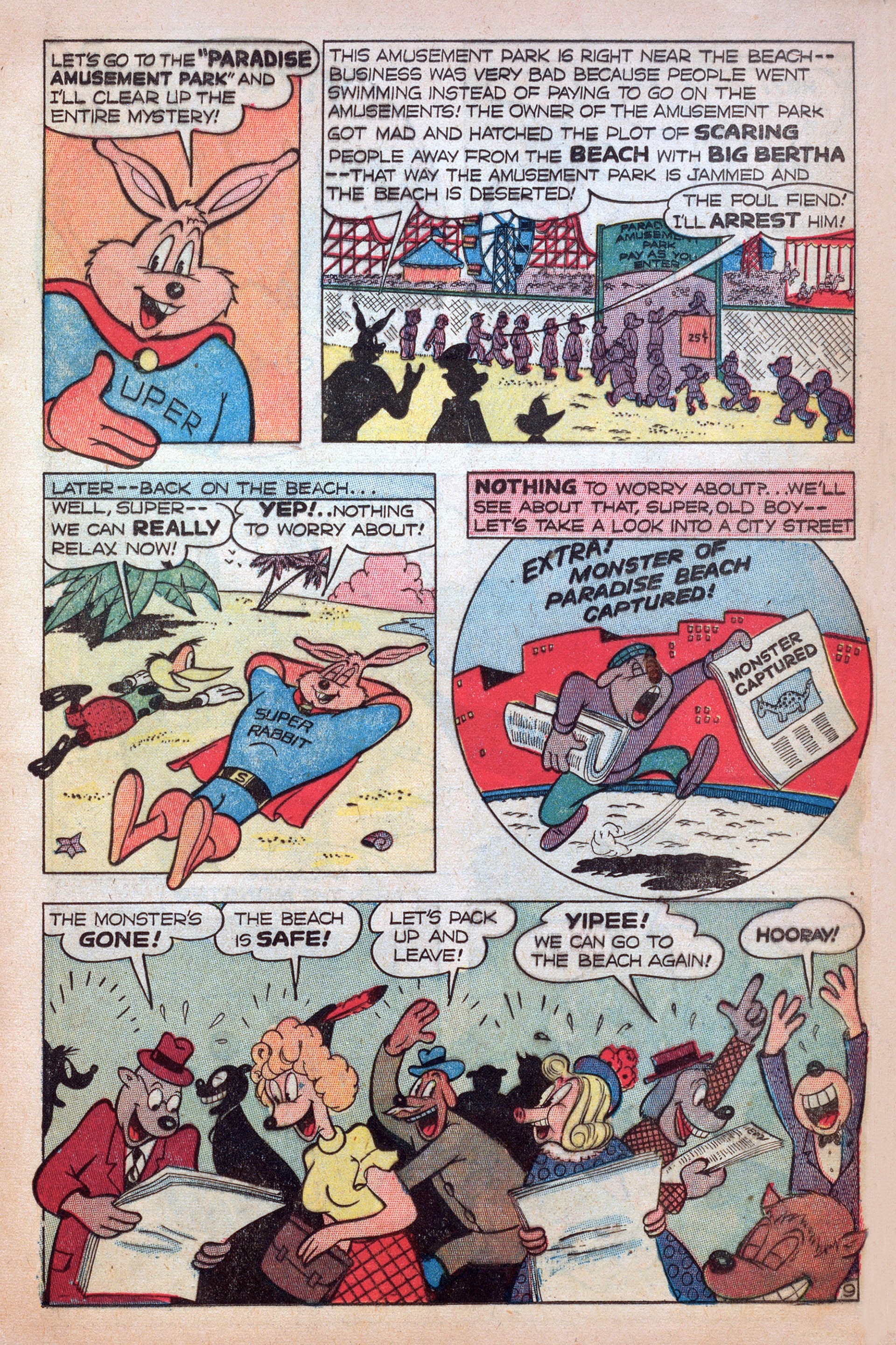Read online Super Rabbit comic -  Issue #13 - 11