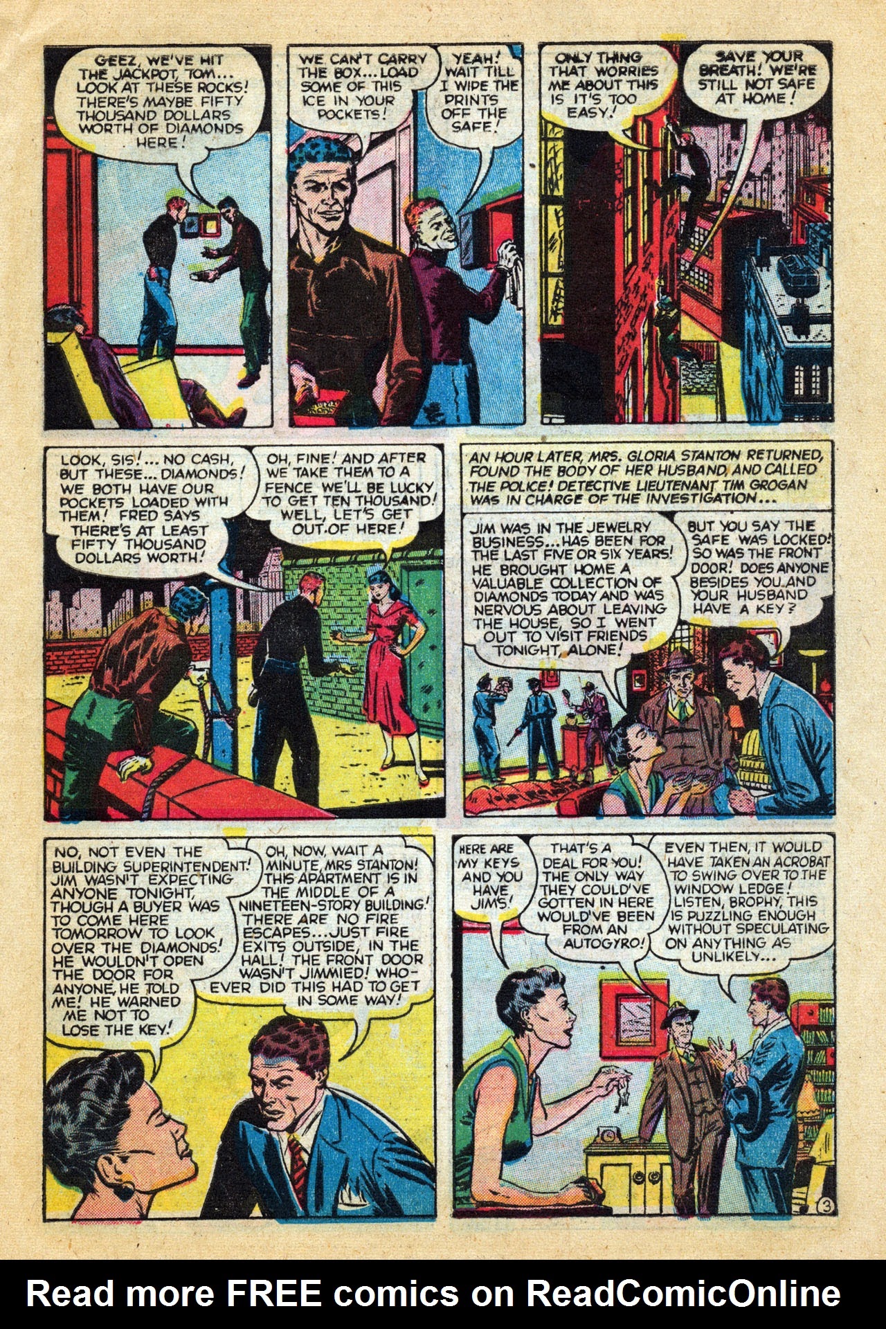 Read online Crime Cases Comics (1951) comic -  Issue #6 - 29