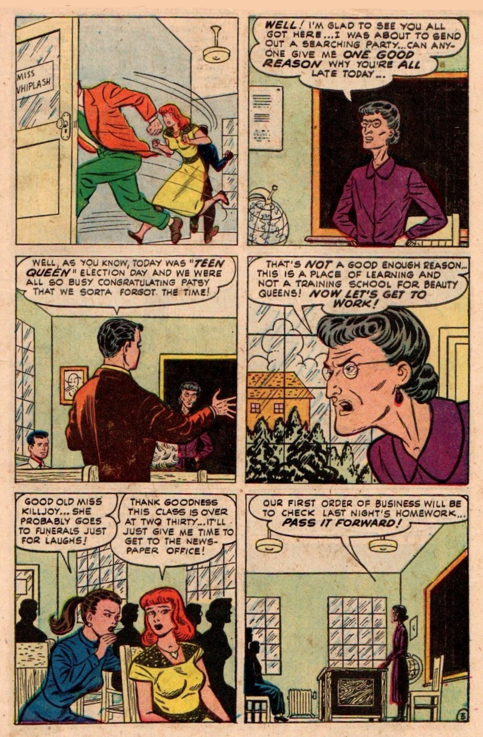Read online Patsy Walker comic -  Issue #45 - 5