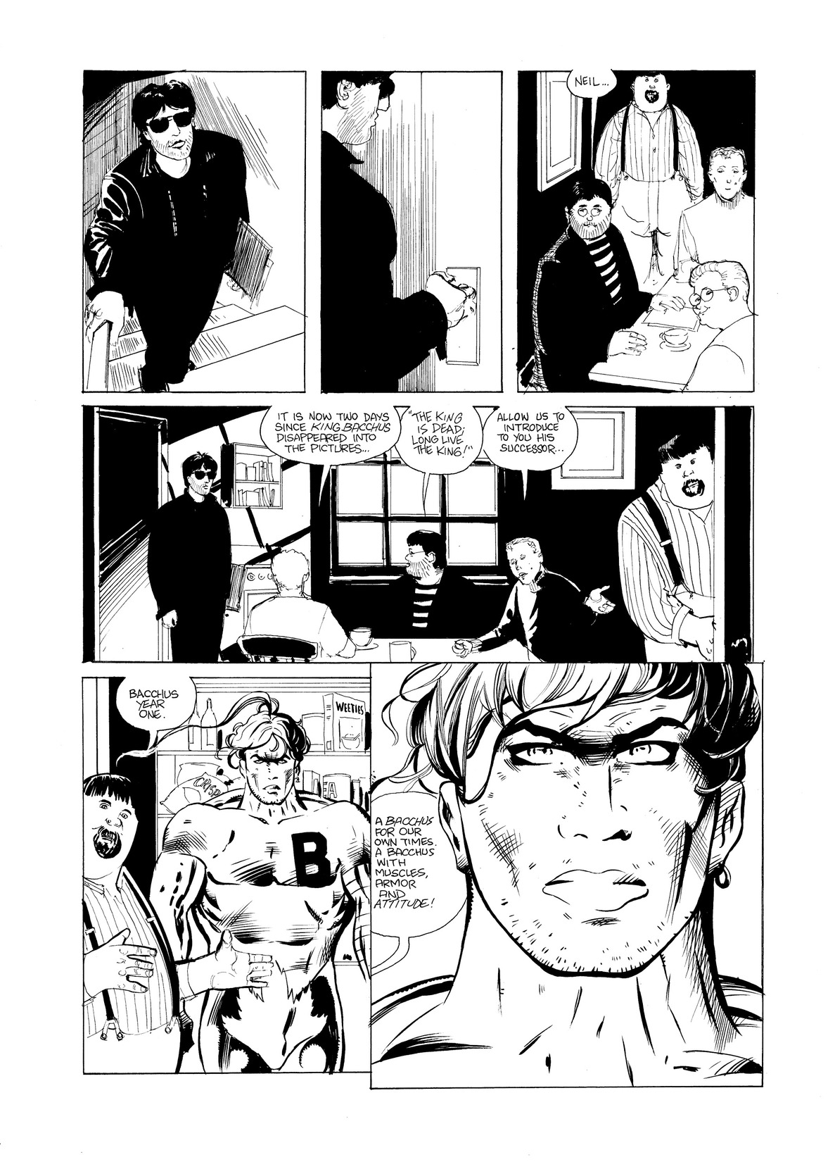 Read online Eddie Campbell's Bacchus comic -  Issue # TPB 5 - 33