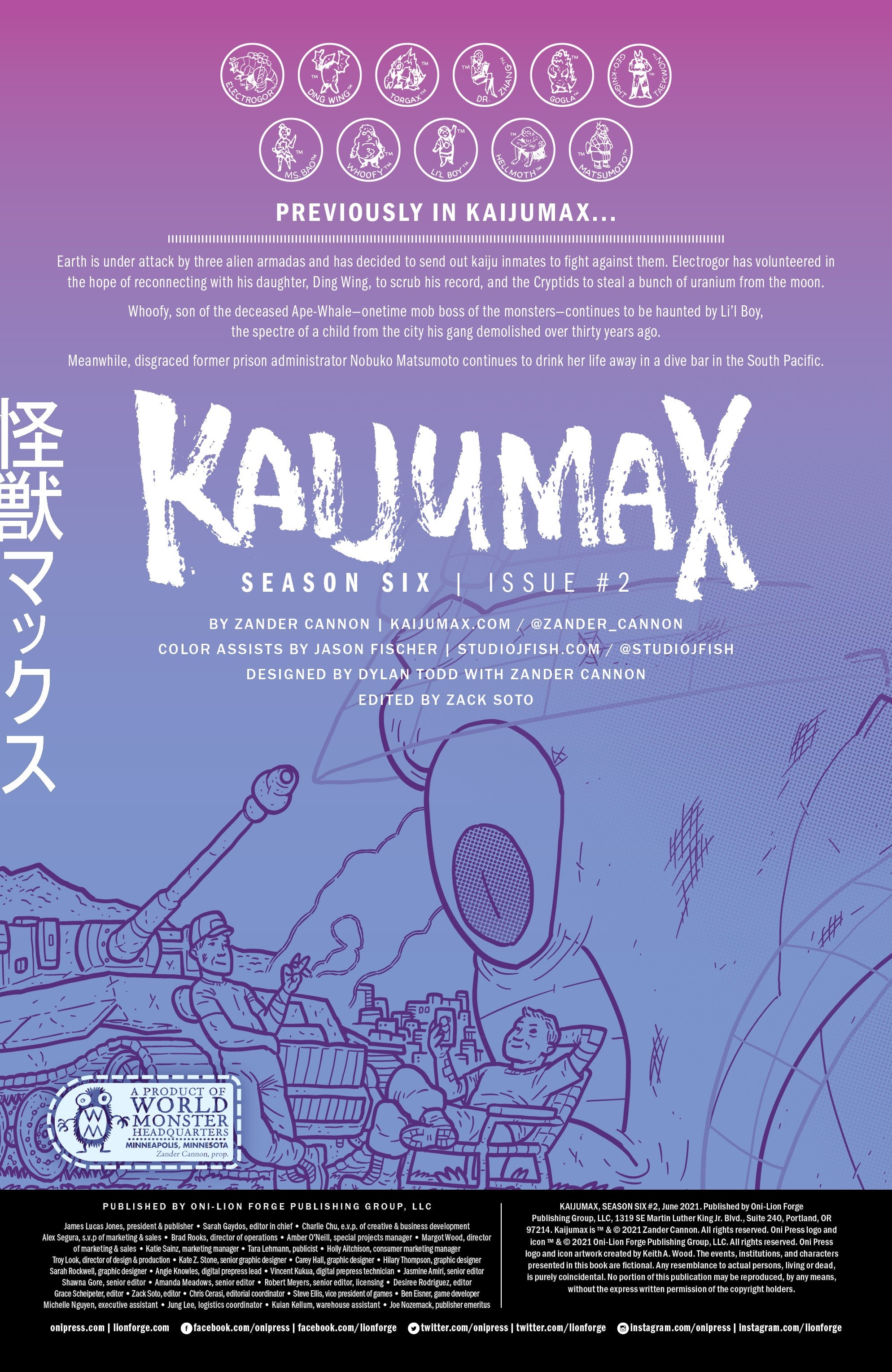 Read online Kaijumax: Season Six comic -  Issue #2 - 2