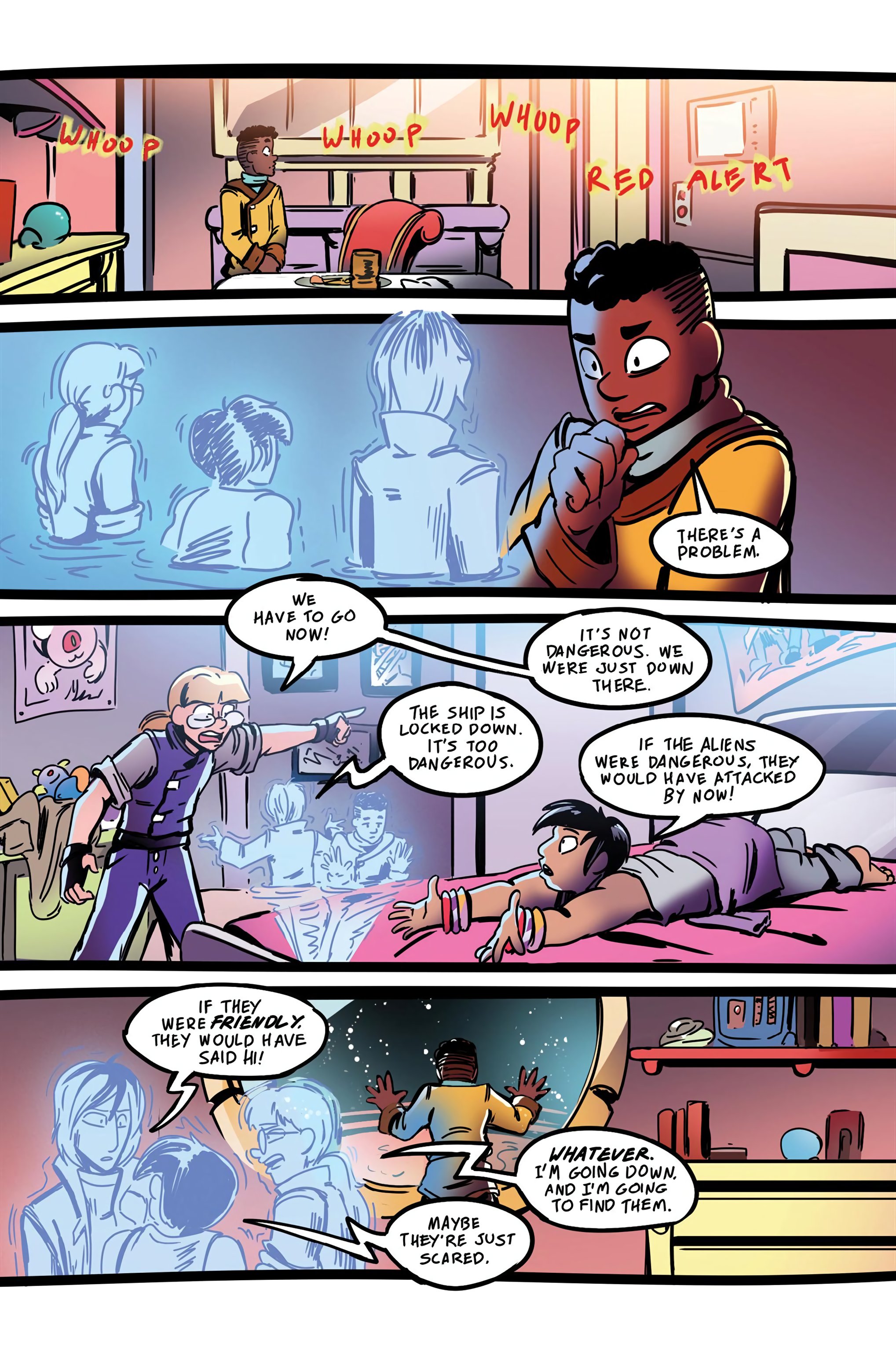 Read online Cosmic Cadets: Contact! comic -  Issue # TPB (Part 1) - 24