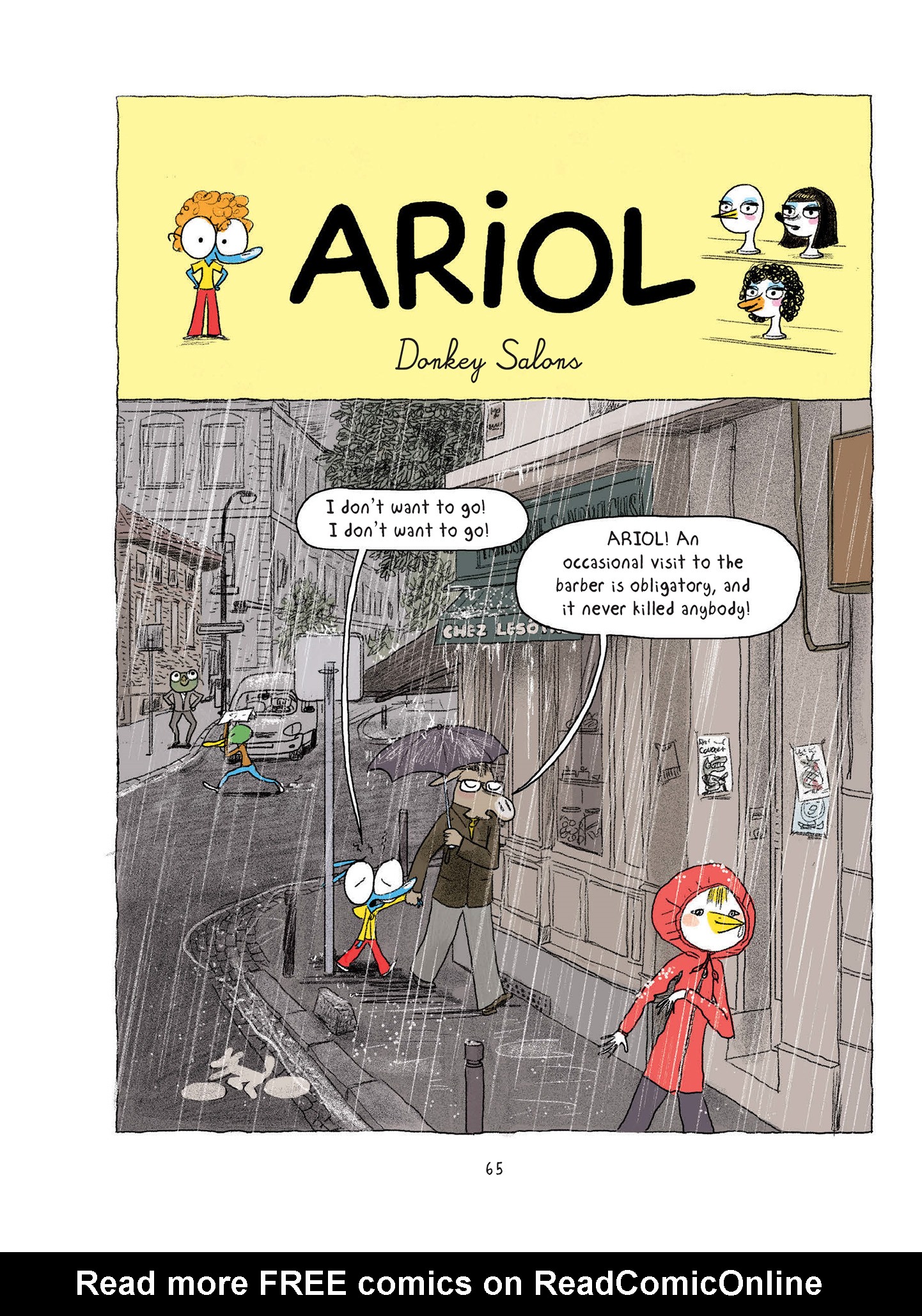 Read online Ariol comic -  Issue # TPB 7 - 67