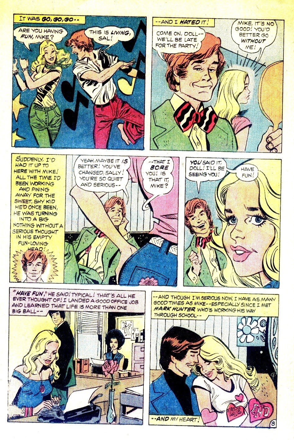 Read online Young Love (1963) comic -  Issue #115 - 12