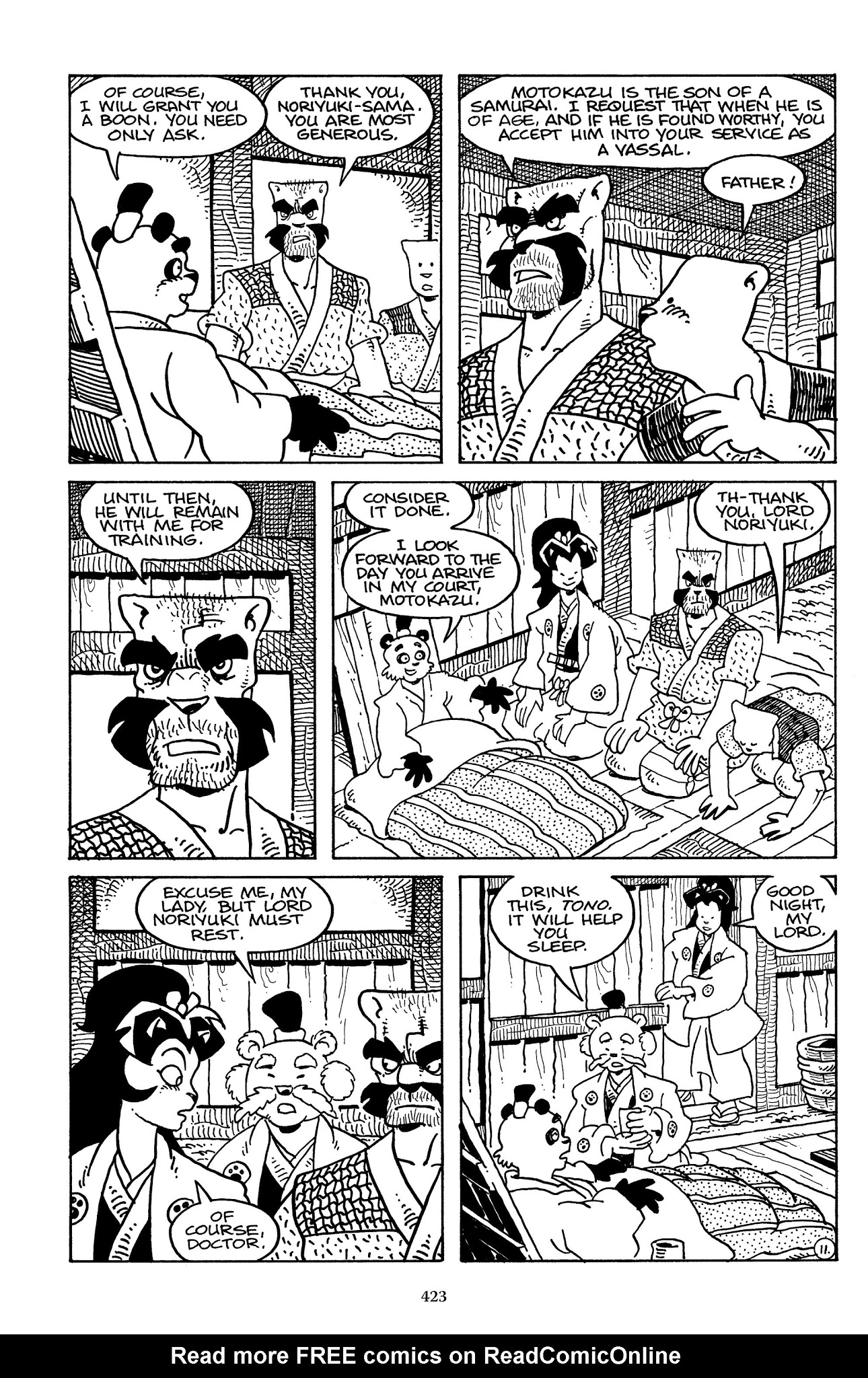 Read online The Usagi Yojimbo Saga comic -  Issue # TPB 2 - 417