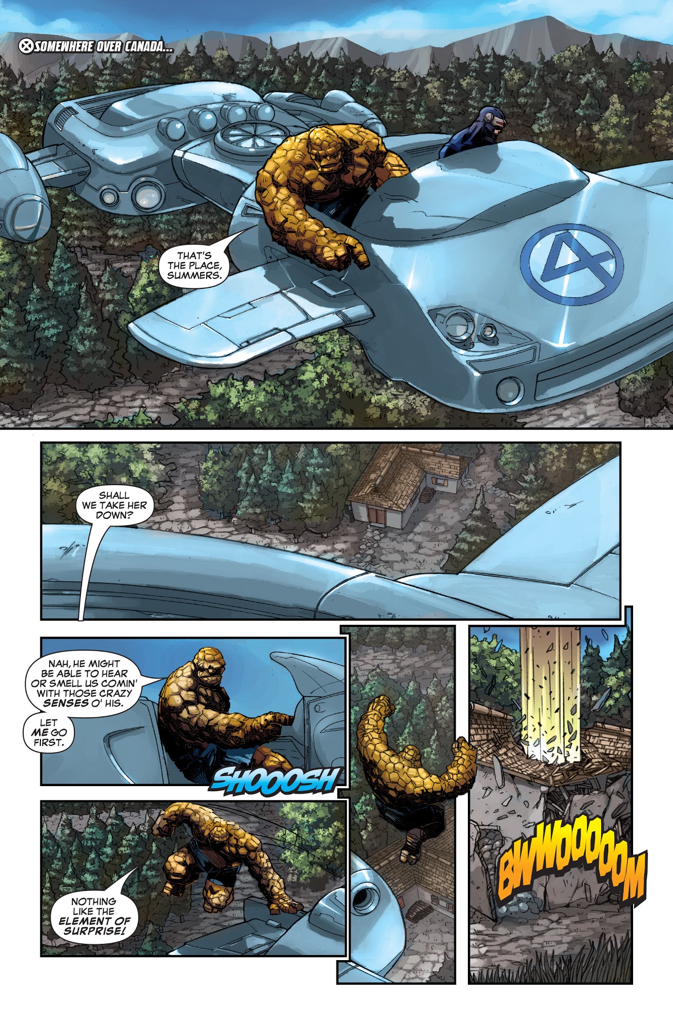 Read online X-Men/Fantastic Four comic -  Issue #4 - 15