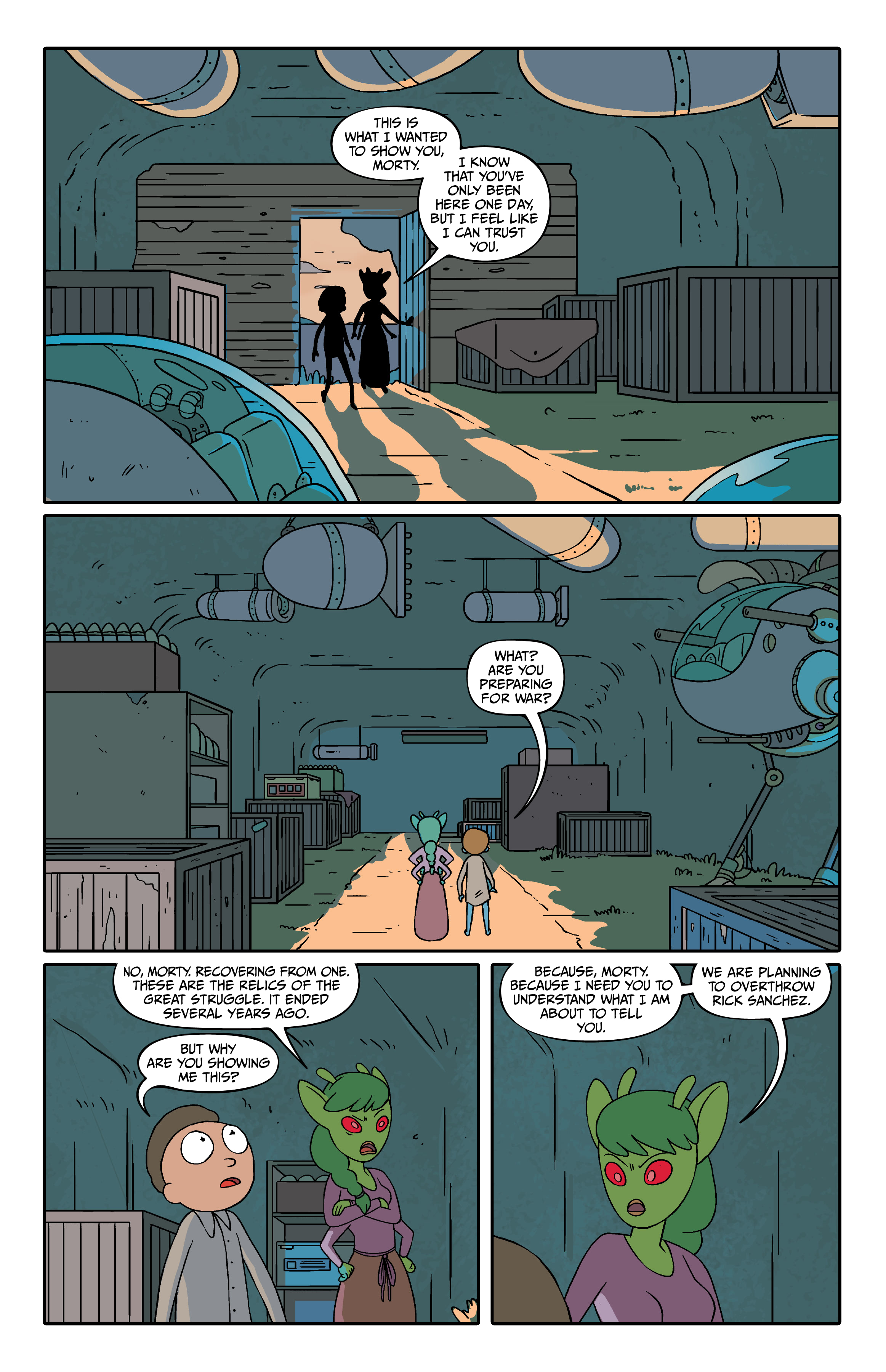 Read online Rick and Morty comic -  Issue # (2015) _Deluxe Edition 1 (Part 1) - 74