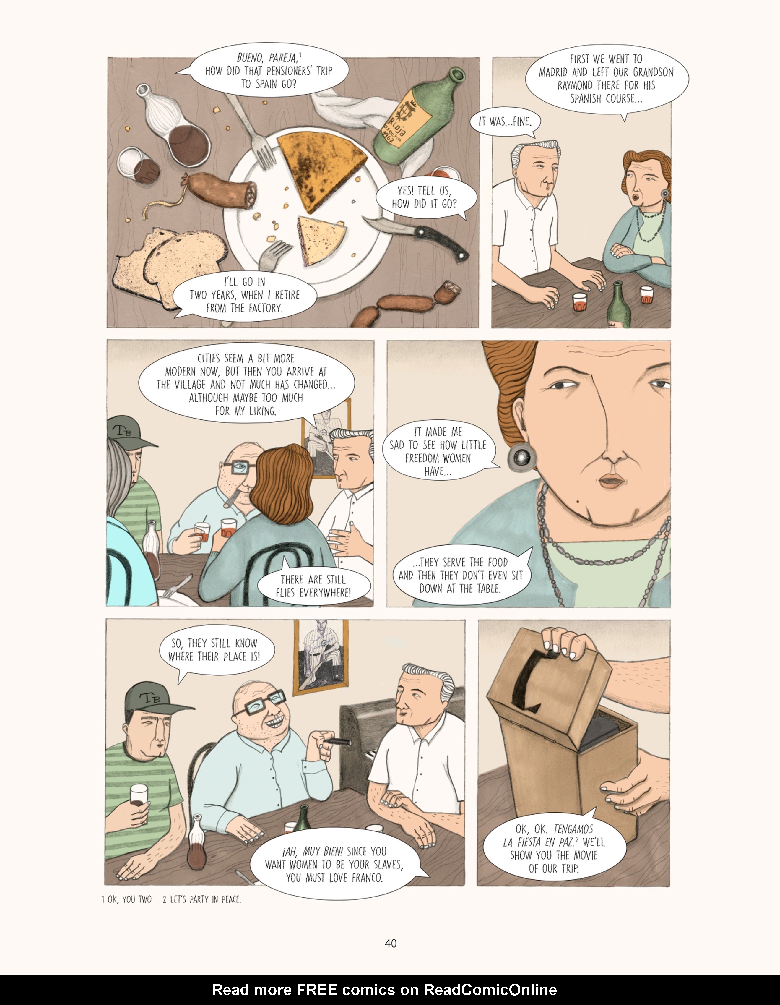 Read online Illustrating Spain in the US comic -  Issue # TPB - 35