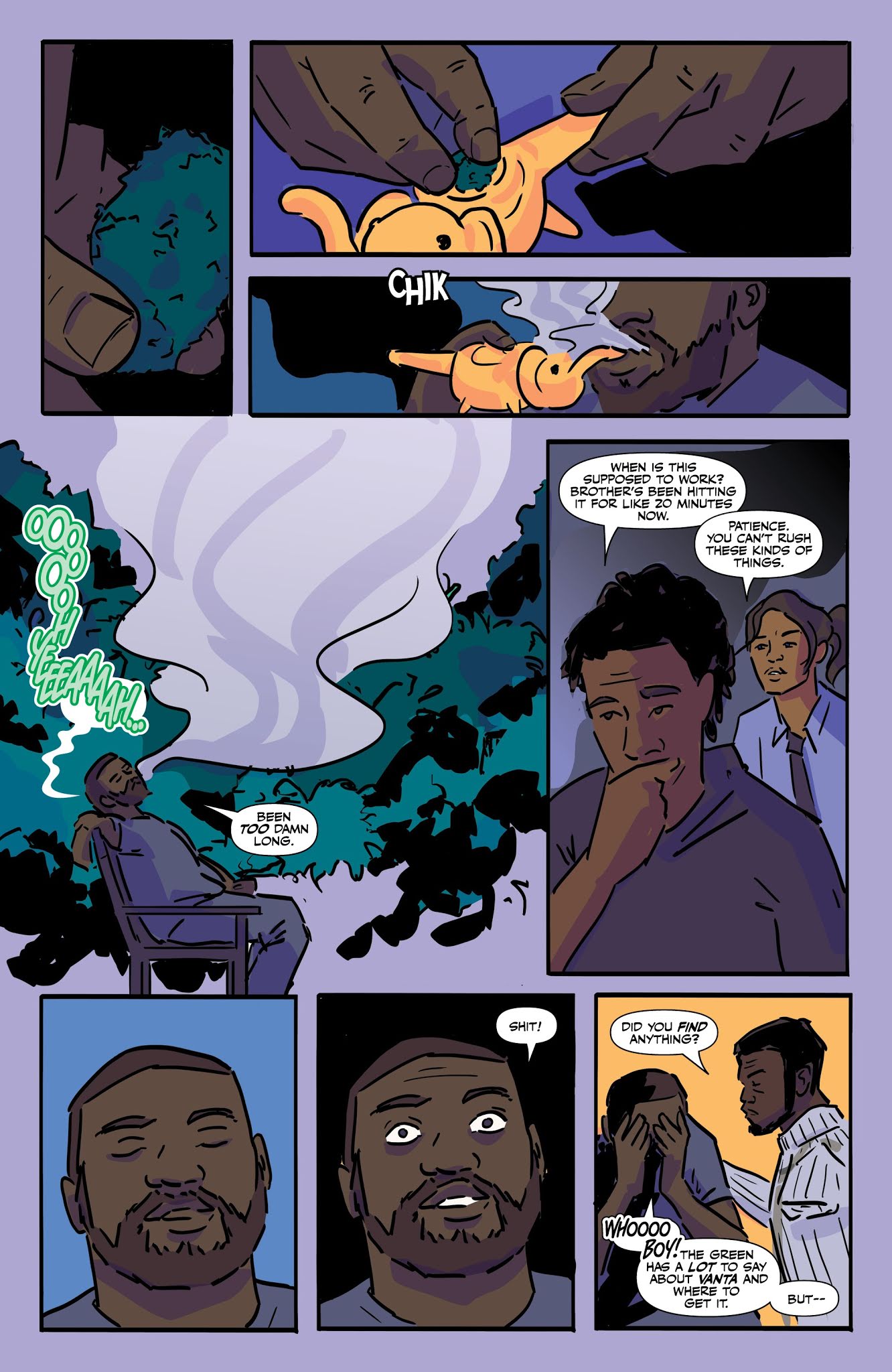 Read online Black (AF): Devil's Dye comic -  Issue #1 - 21