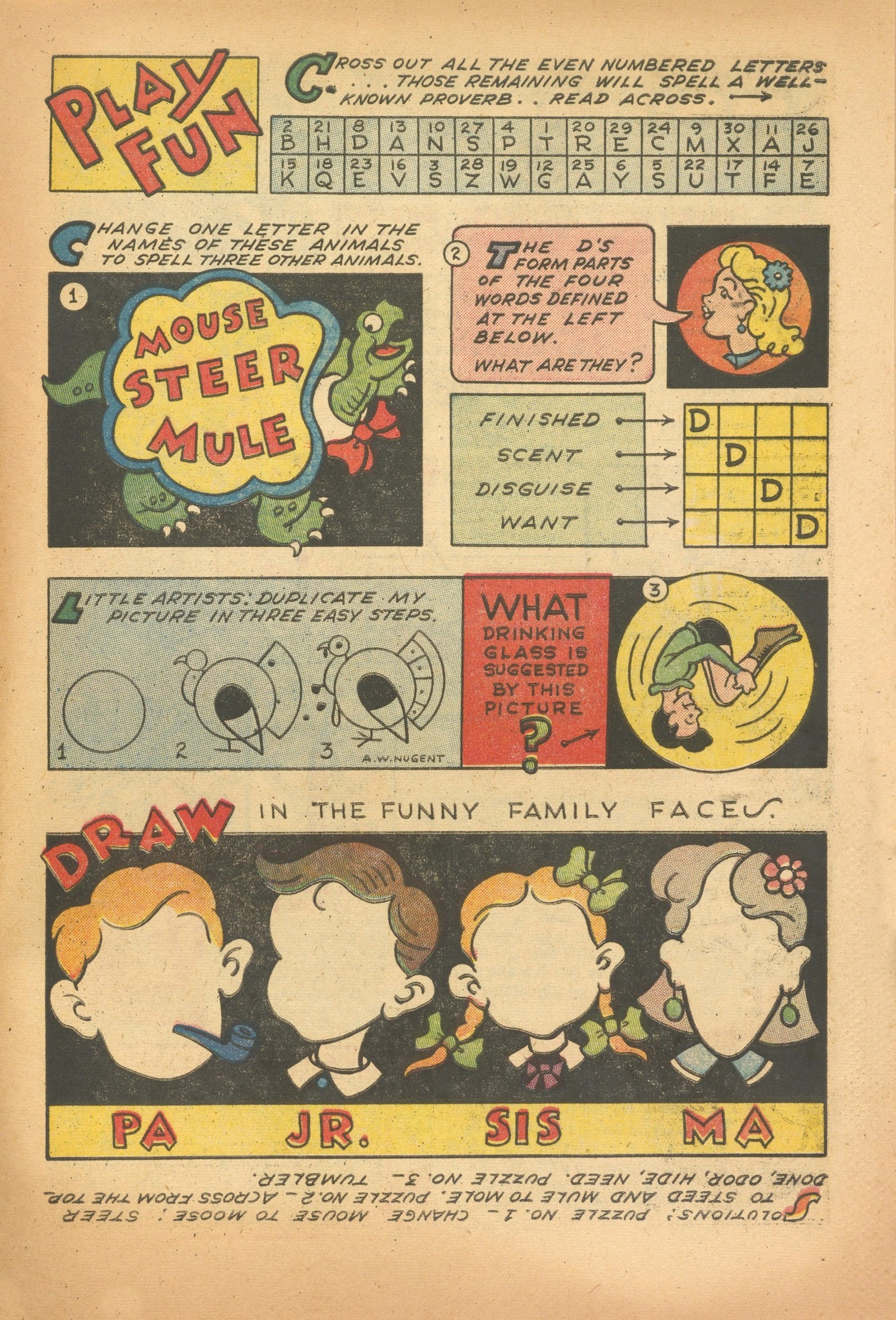 Read online Felix the Cat (1951) comic -  Issue #31 - 33