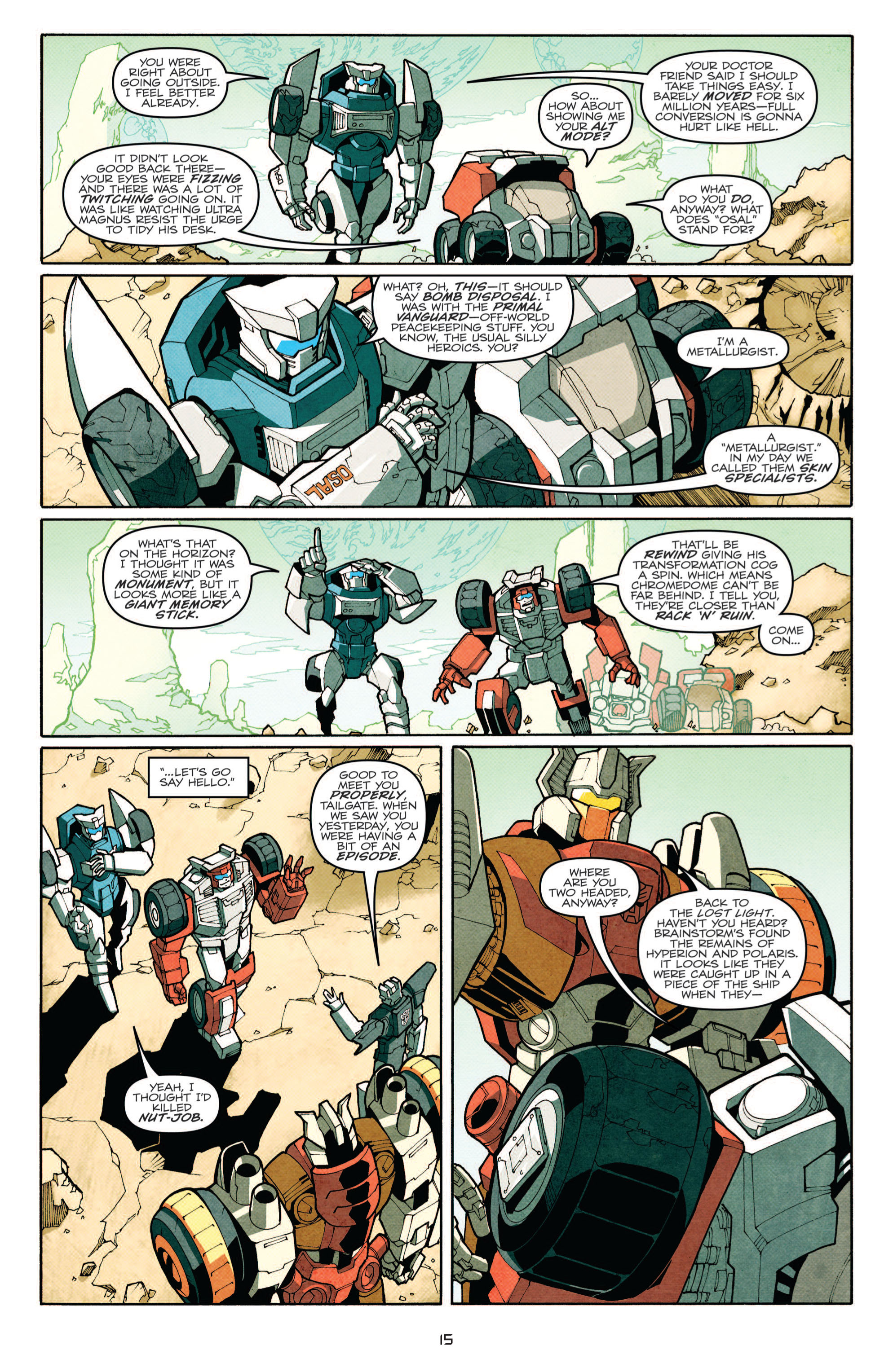 Read online The Transformers: More Than Meets The Eye comic -  Issue #2 - 19