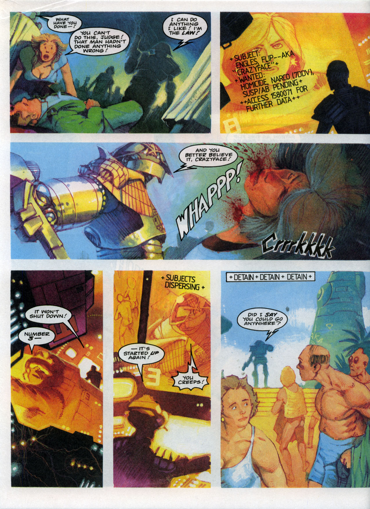 Read online Judge Dredd: The Megazine (vol. 2) comic -  Issue #16 - 8
