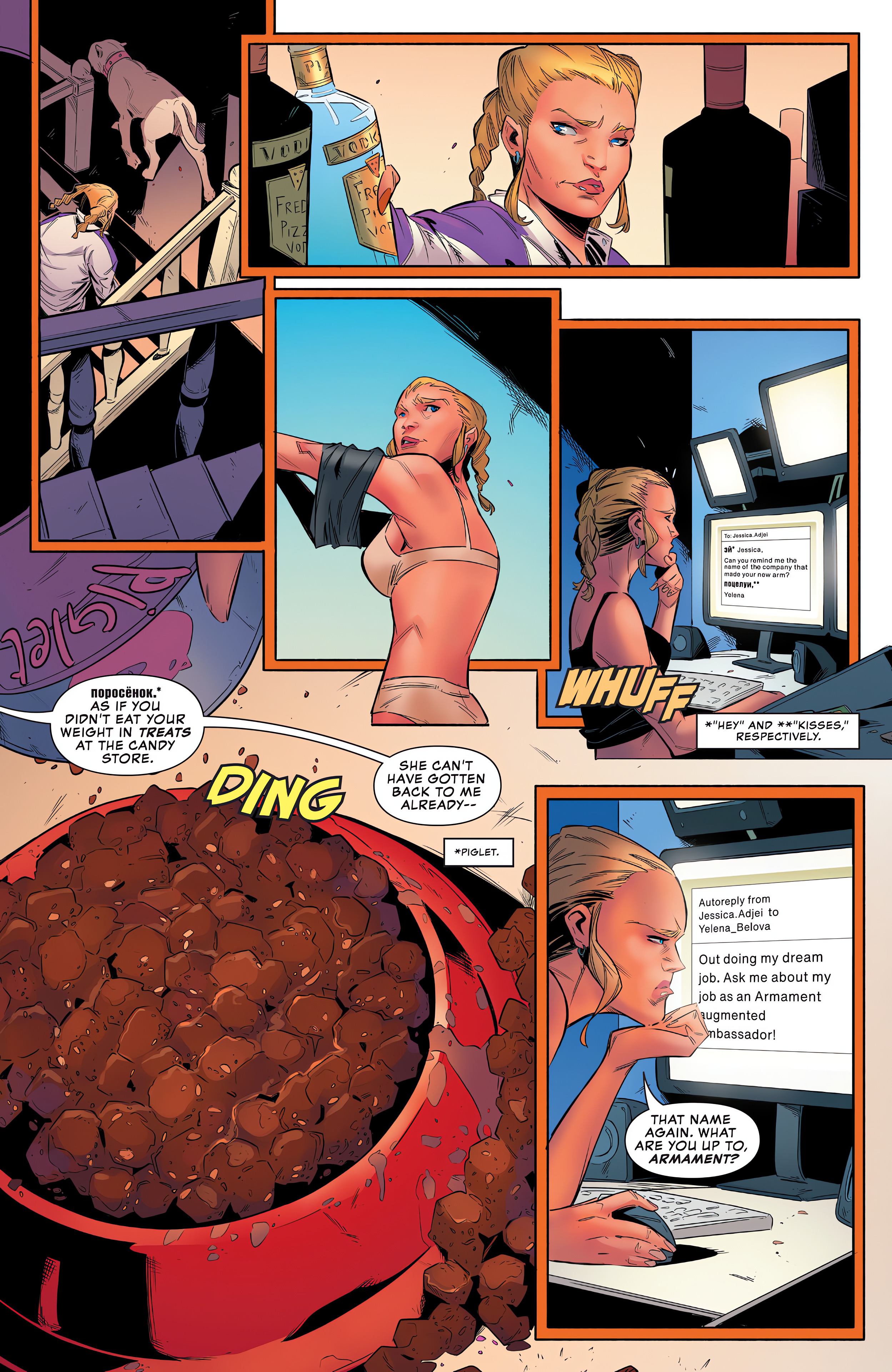 Read online White Widow (2023) comic -  Issue #1 - 22
