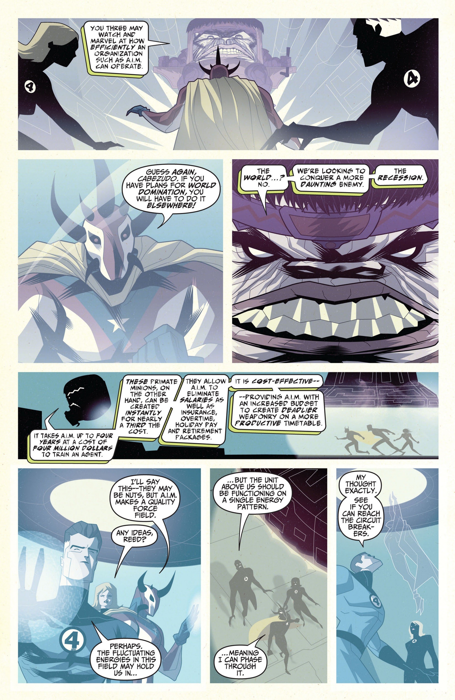 Read online Fantastic Four in...Ataque del M.O.D.O.K.! comic -  Issue # Full - 28
